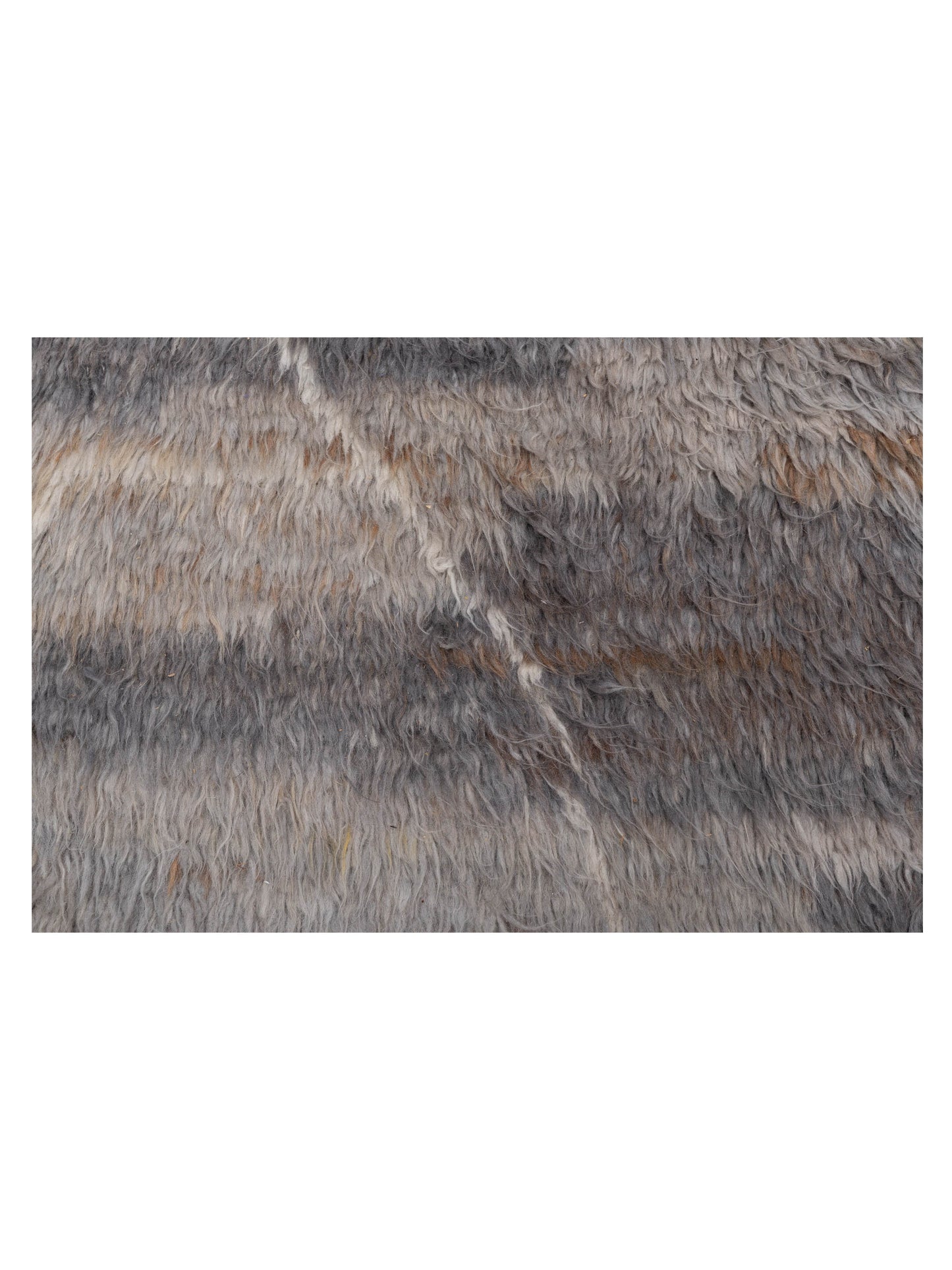 Berber Efes Silver Ivory 10.5x14.4 Hand Knotted Rug