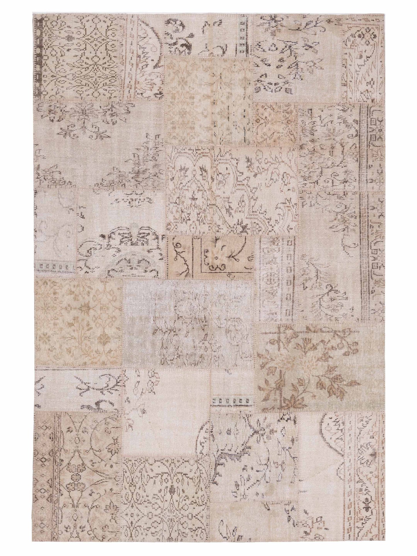 Pasha Turkish Vestige Patchwork Natural Contemporary