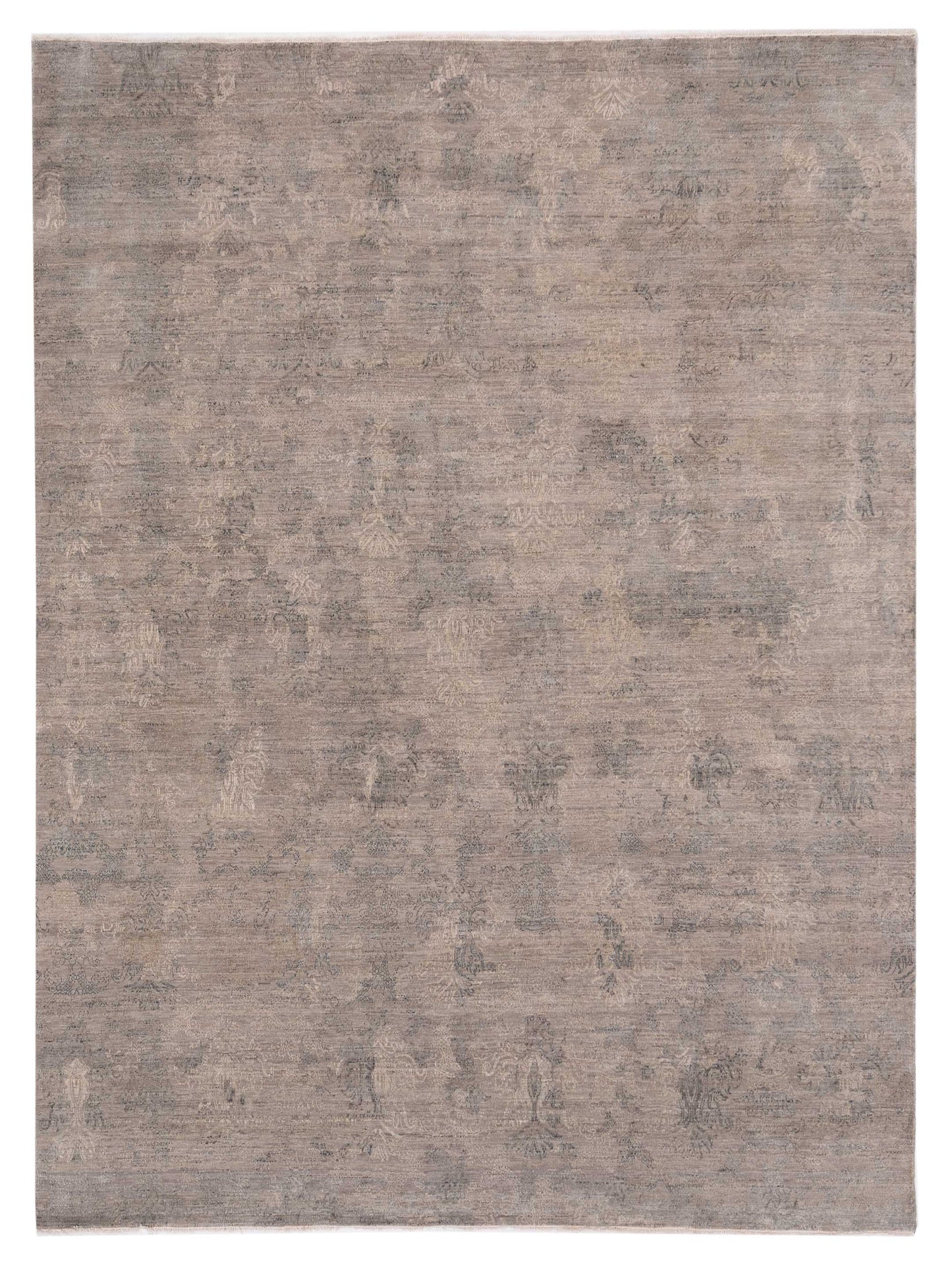 Siena Dazzling Silver Green Contemporary
