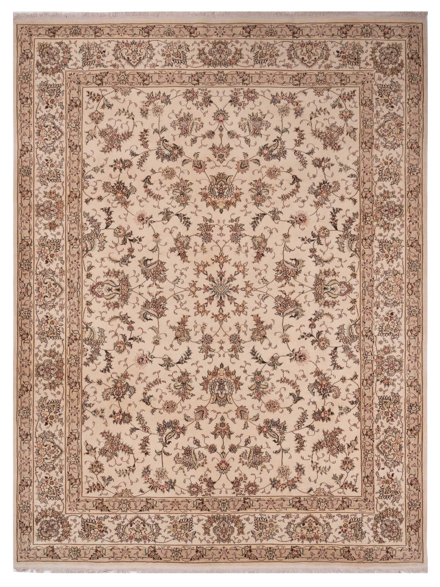 Pasha Magnolia Ivory Ivory Traditional