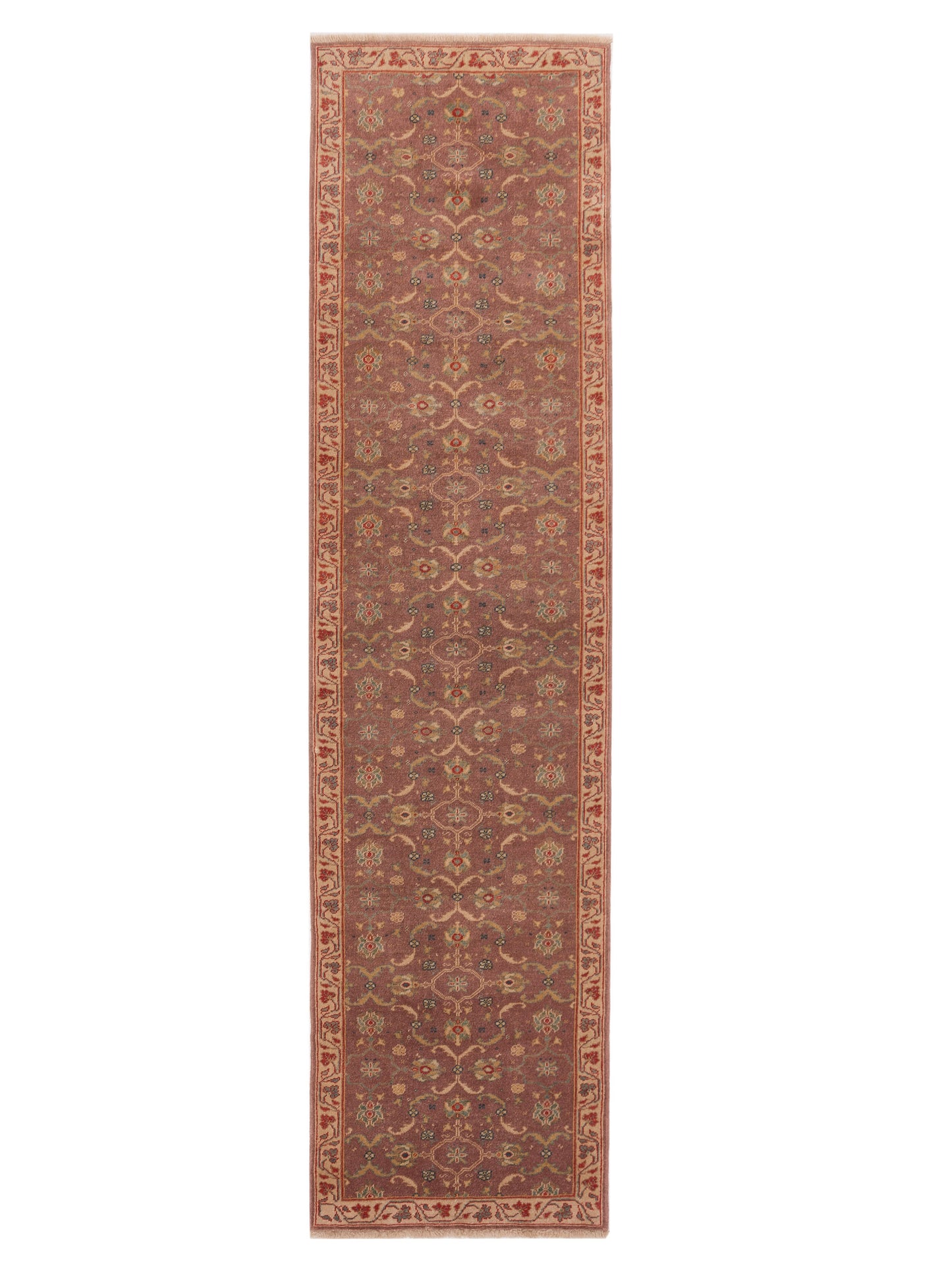 Pasha Antique Loom Purple Ivory Traditional