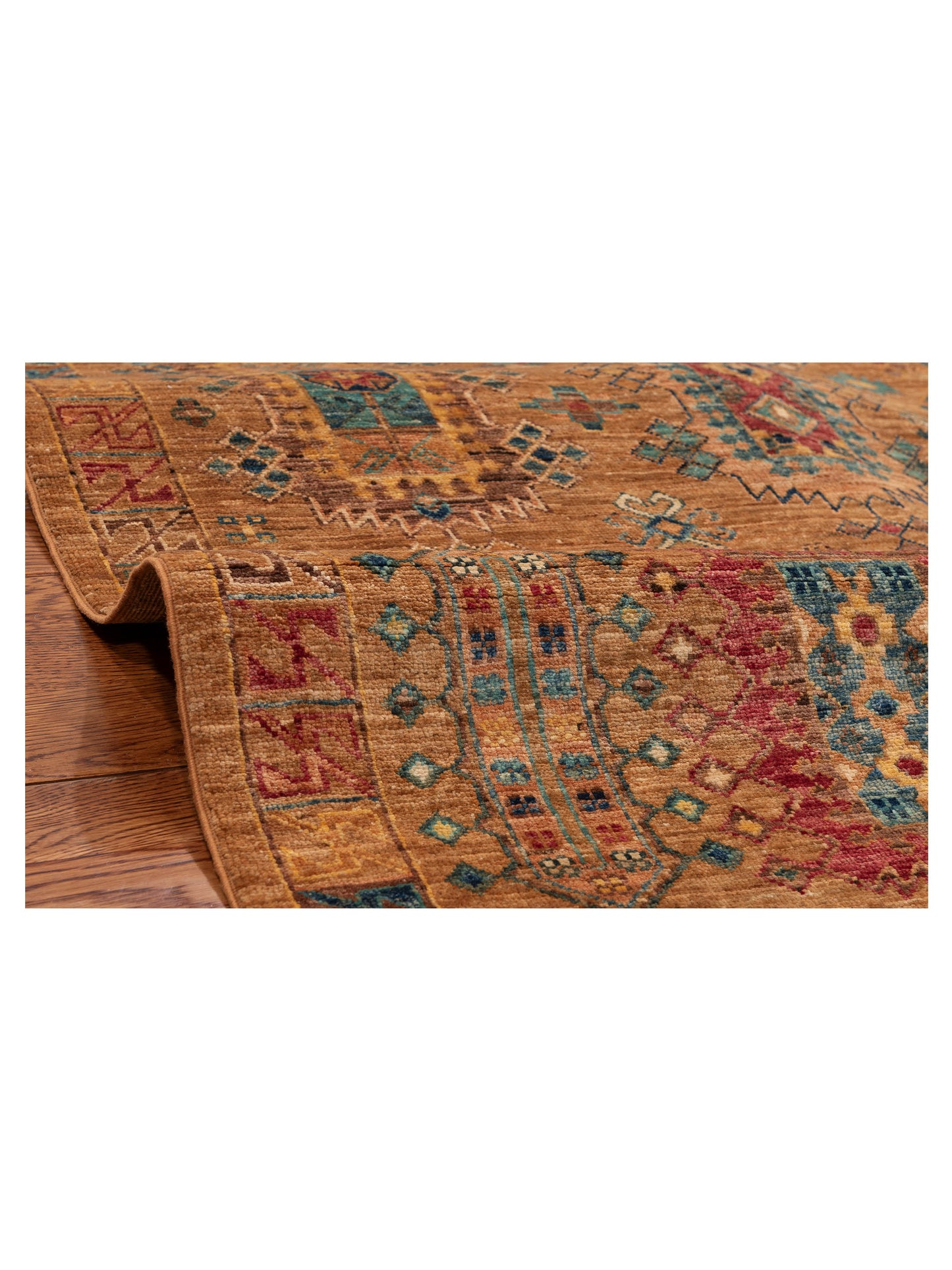 Artisan Kars 152192 Brown Brown 4.9x6.9 Hand Knotted Rug