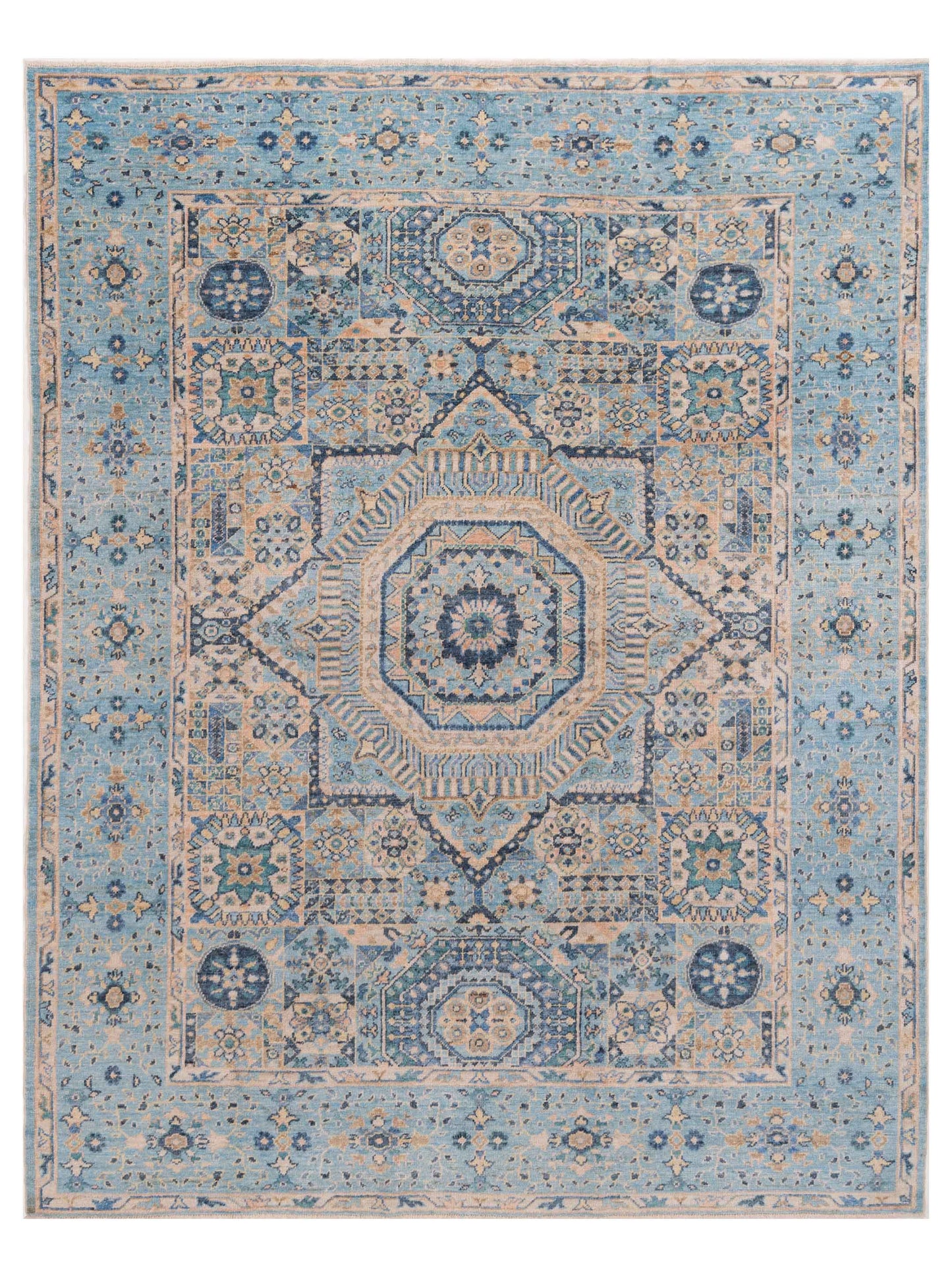 Anadol Angora Oushak Blue Blue Traditional