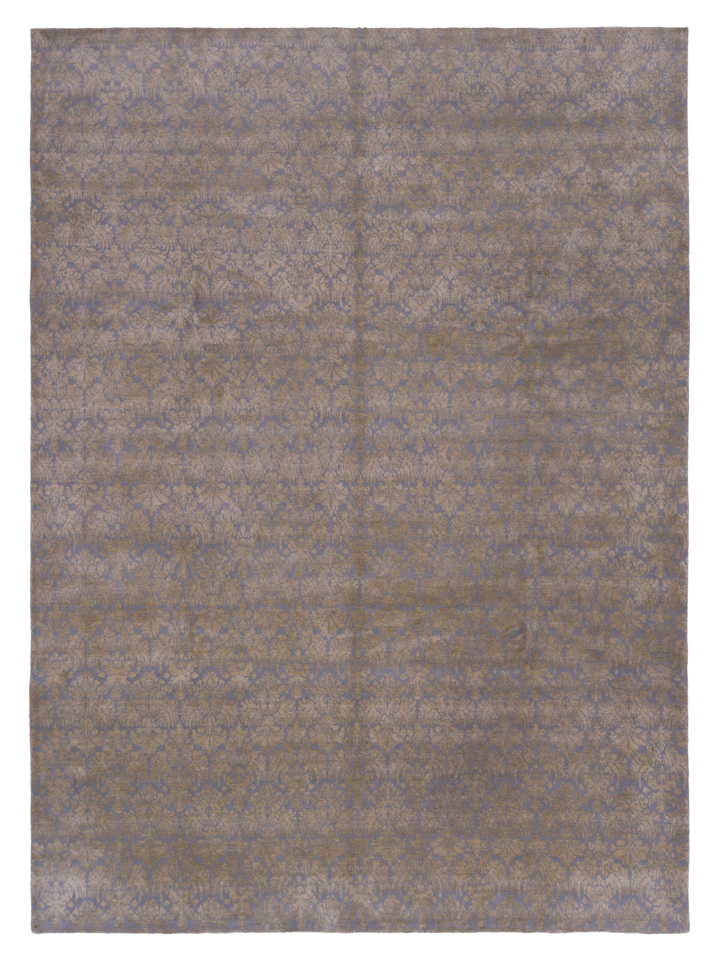 Rajpur Mastersilk Blue Gold Transitional