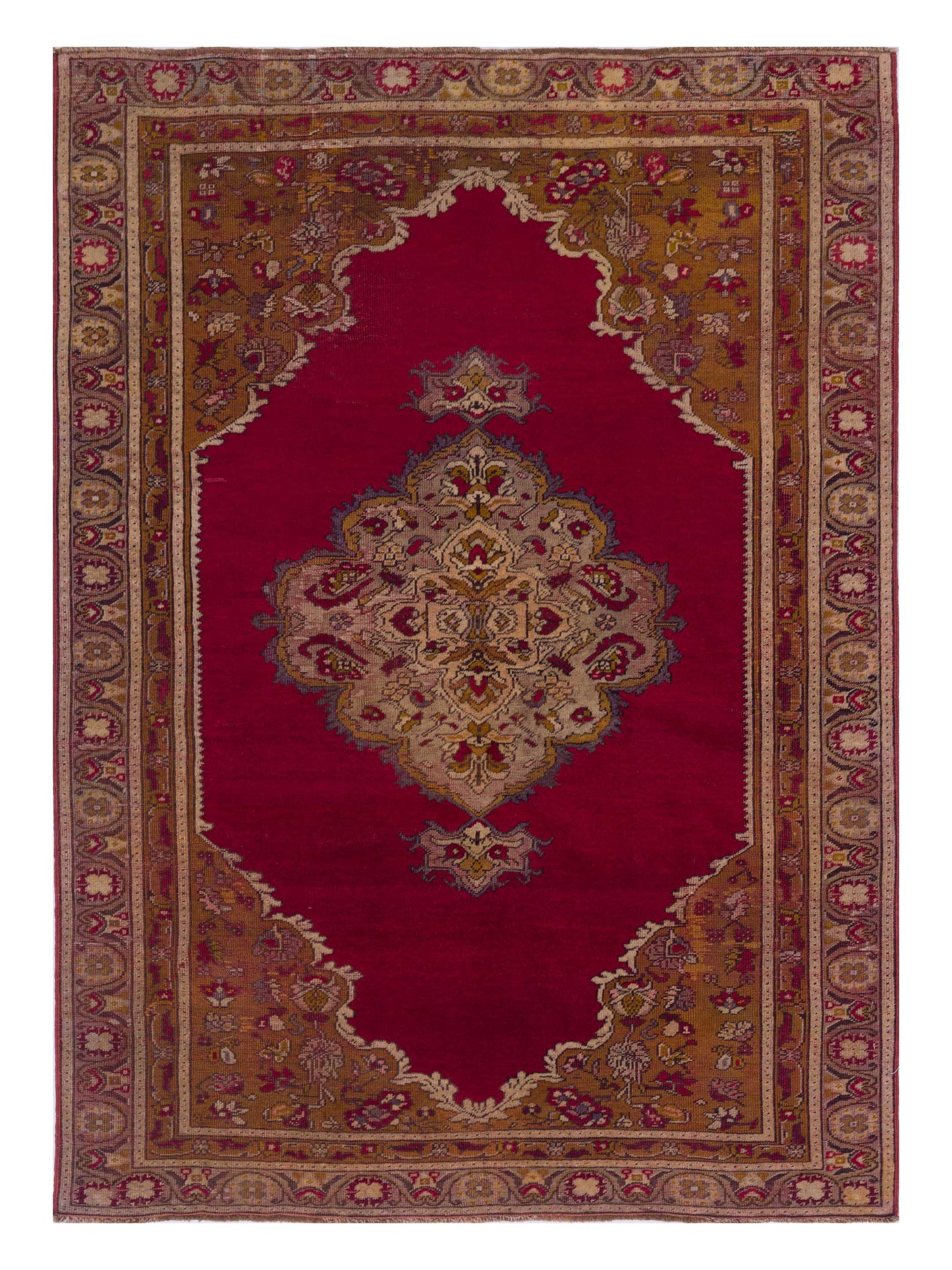 Pasha Old Anatolian Red Gold Traditional
