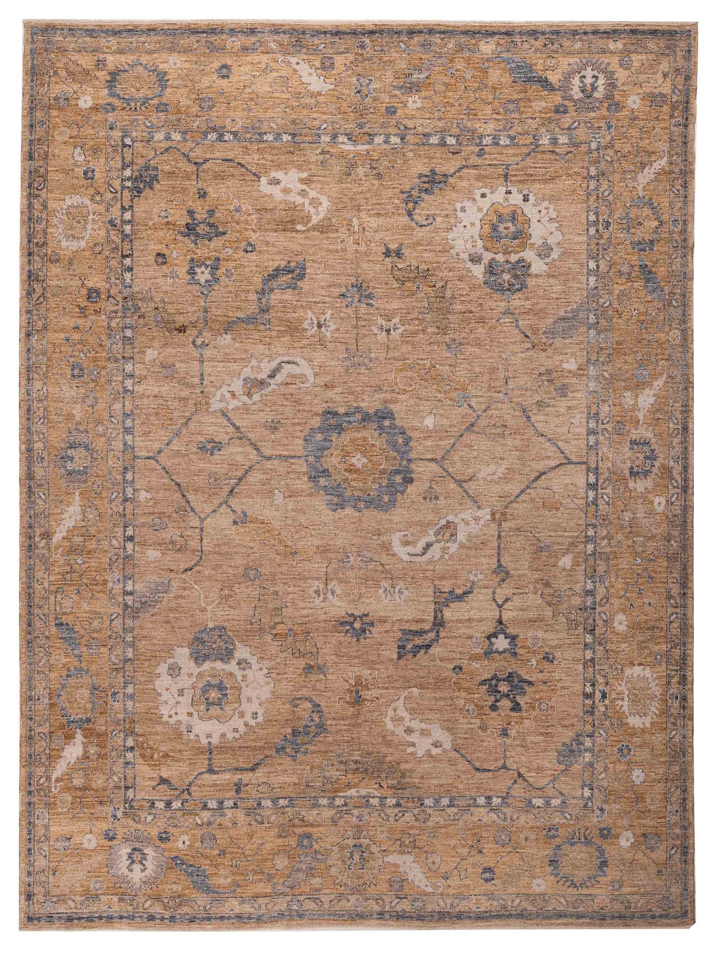 Anadol Angora Oushak Gold Gold Traditional