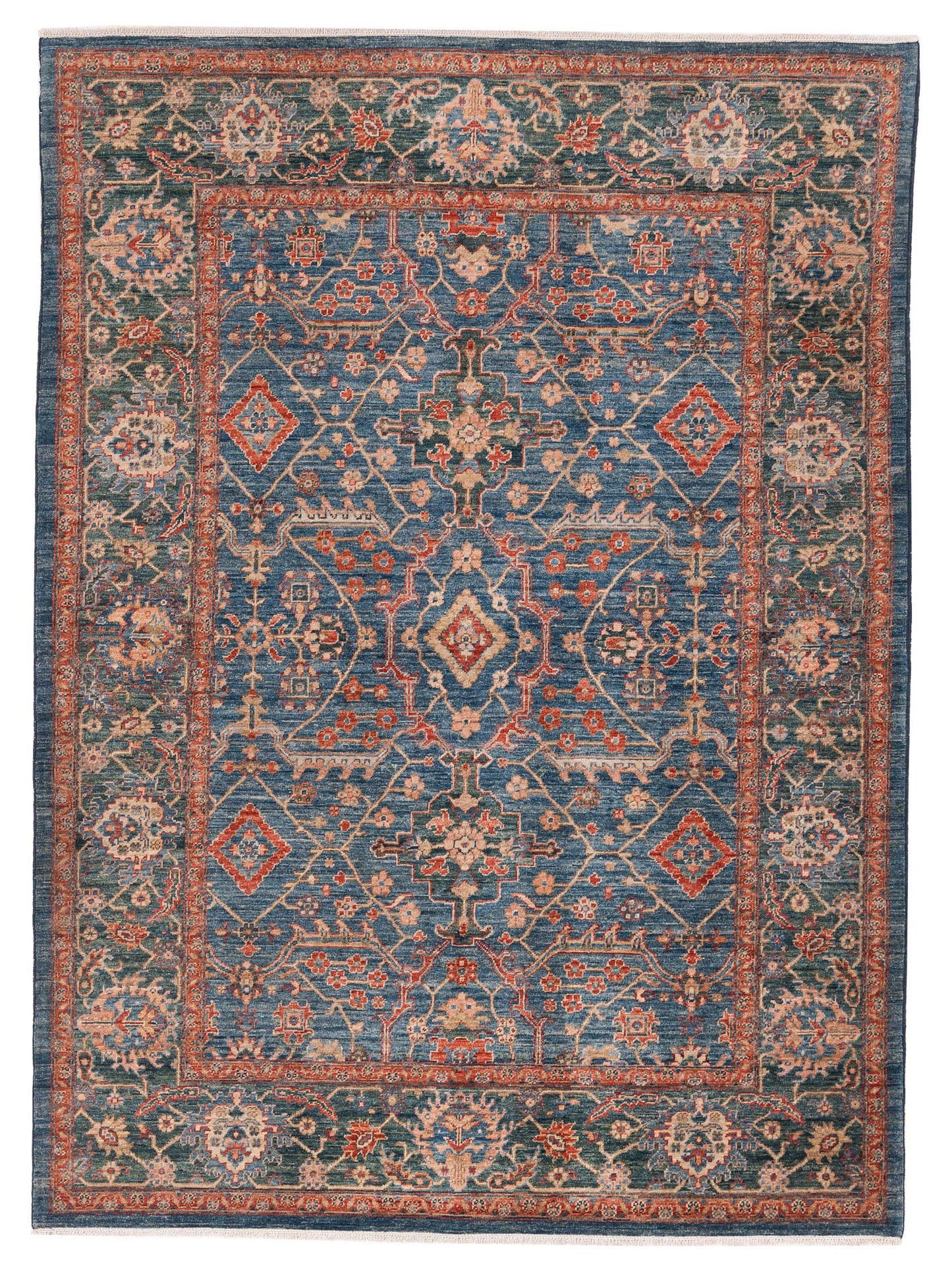 Pasha Sultan Blue Green Traditional