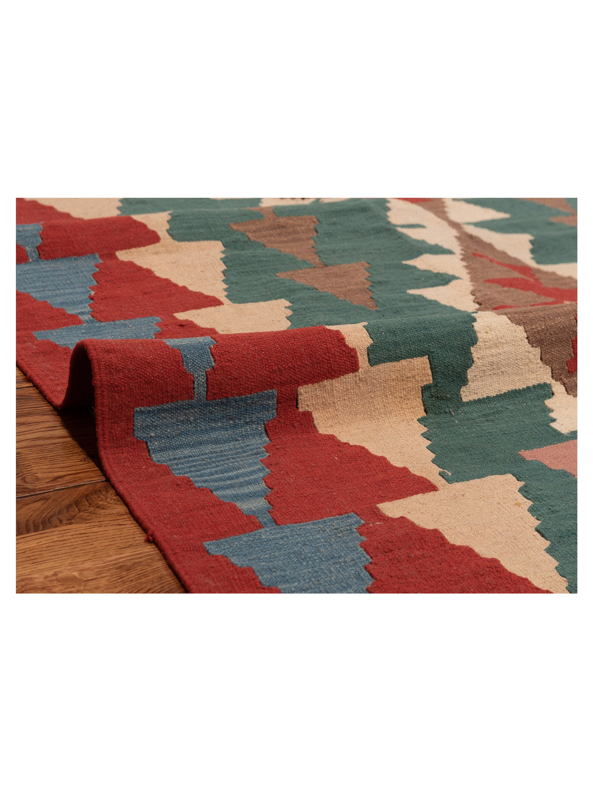 Kilim 70177 Multi 5.6x7.7 Hand Woven Rug