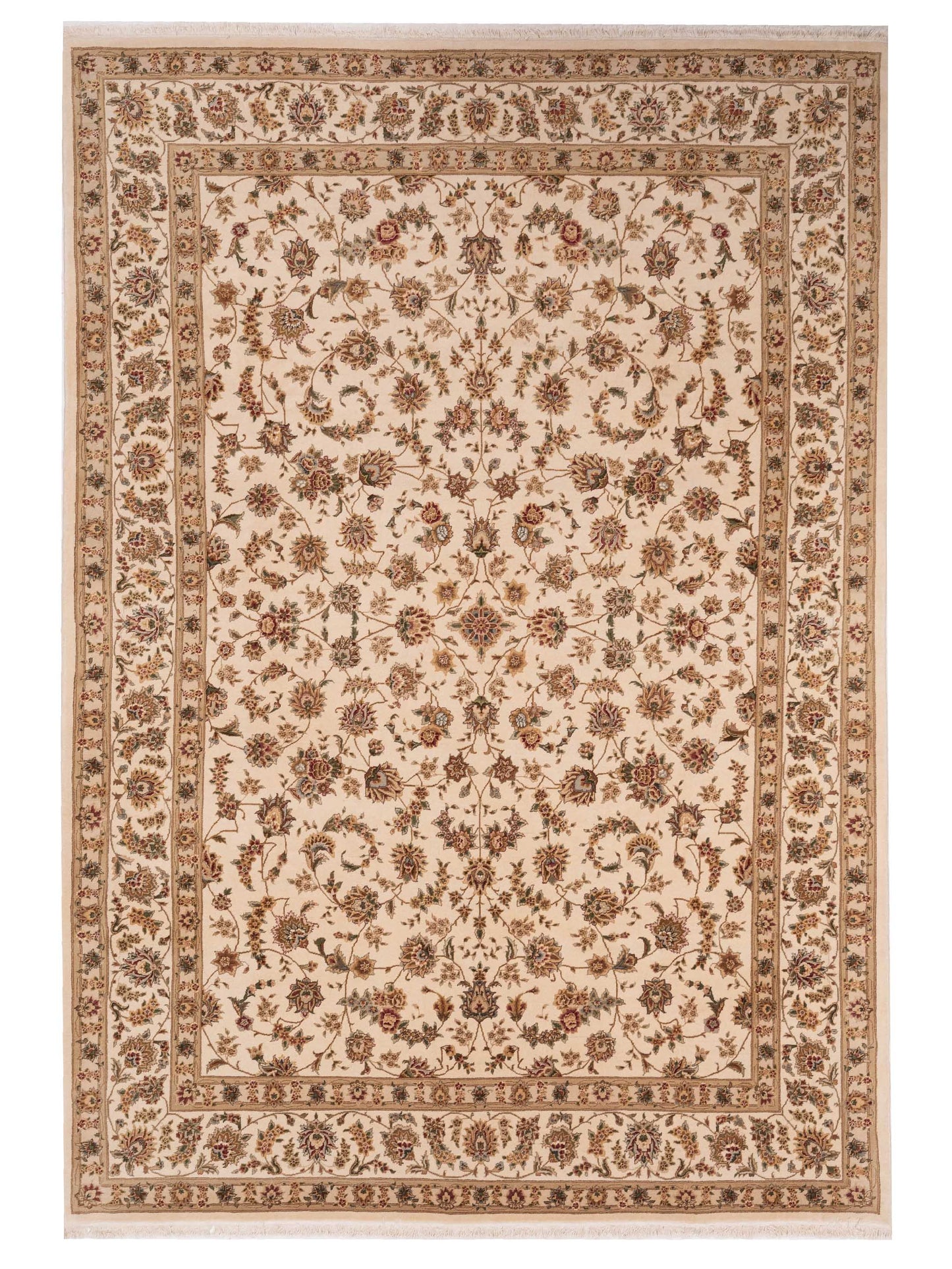 Pasha Magnolia Ivory Ivory Traditional