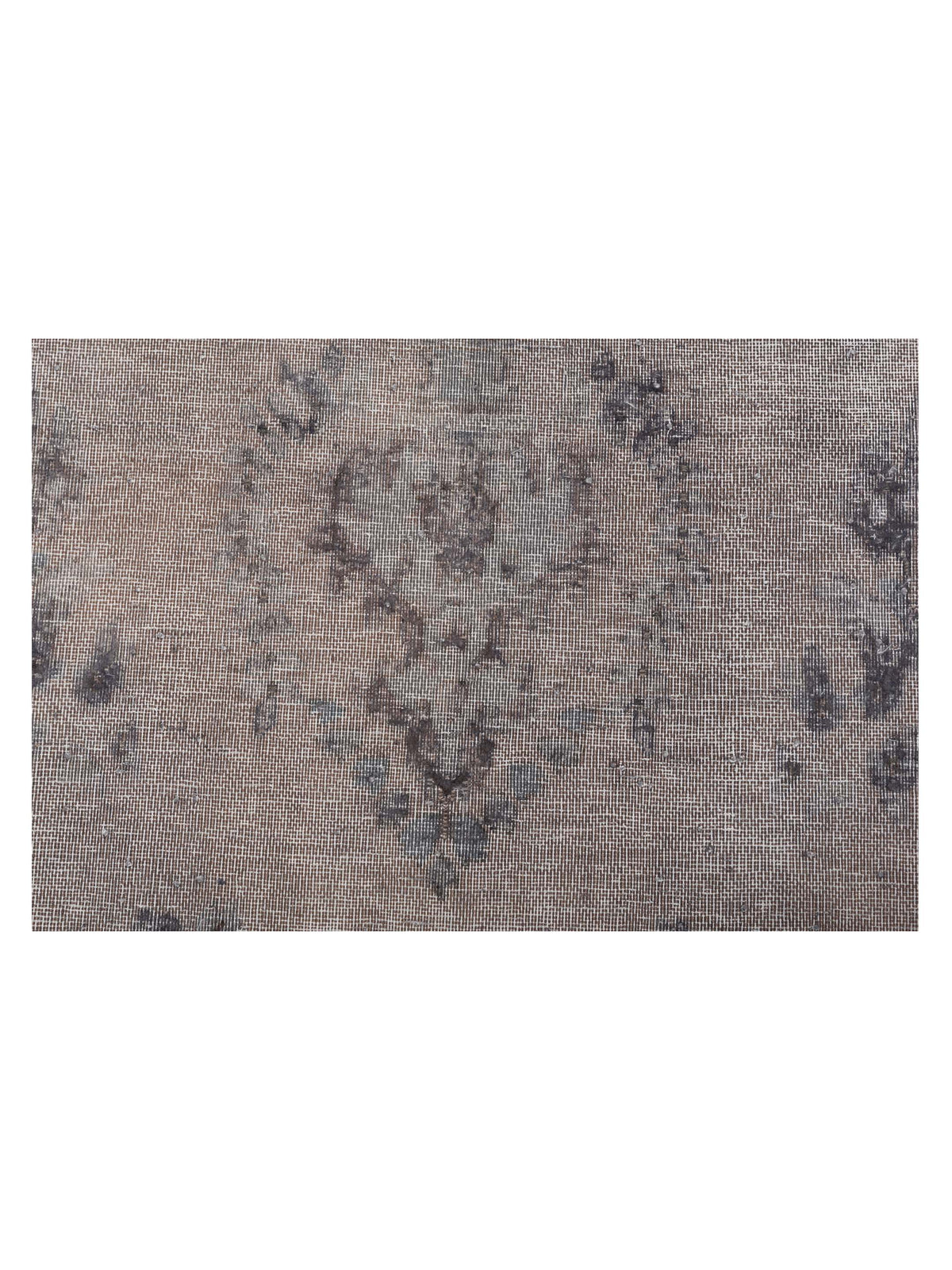 Vintage 130379 Gray 9.8x12.10 Hand Knotted Rug