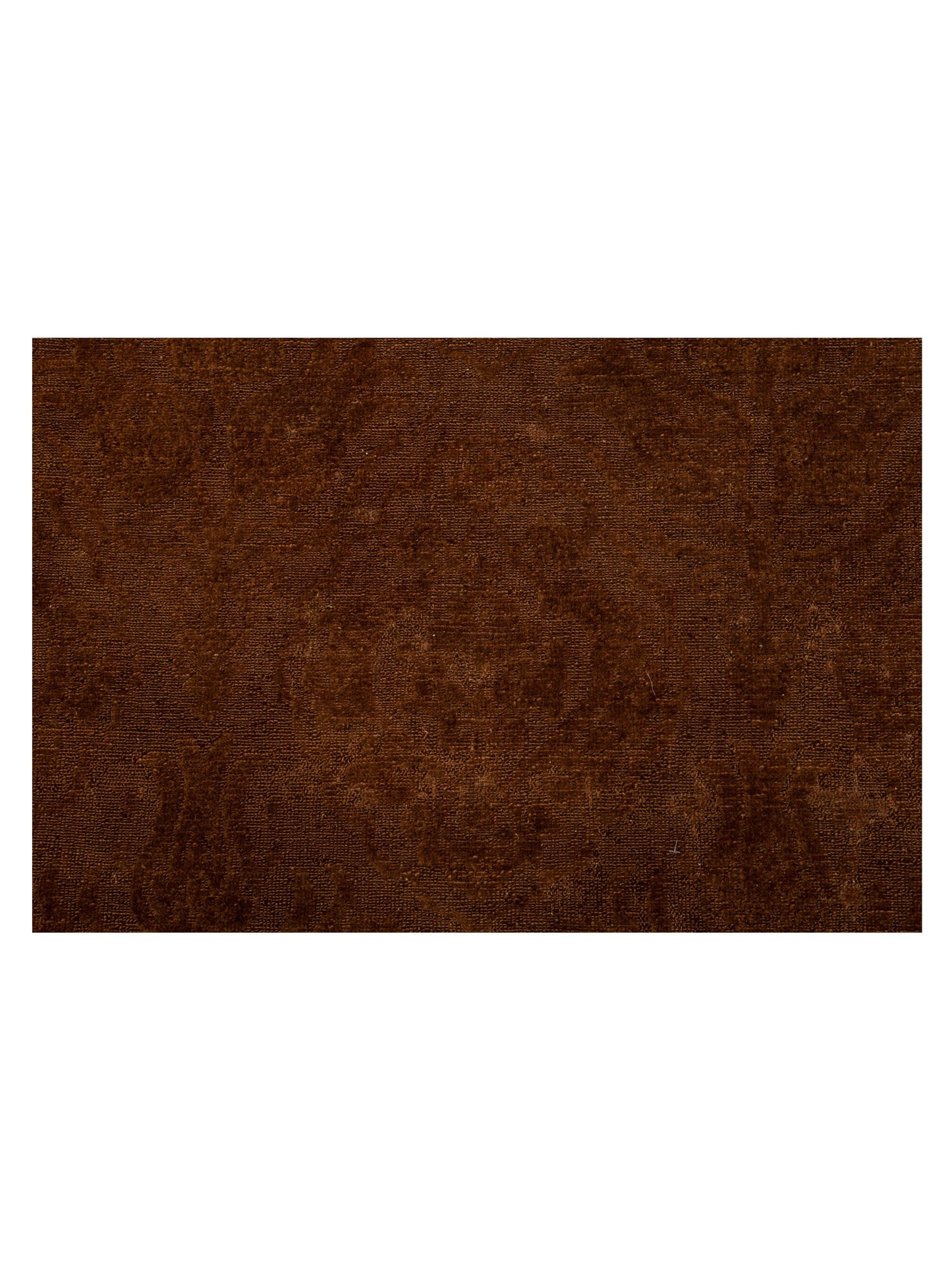 Color Bouquet 109714 Brown Dark Brown 9.1x11.6 Hand Knotted Rug