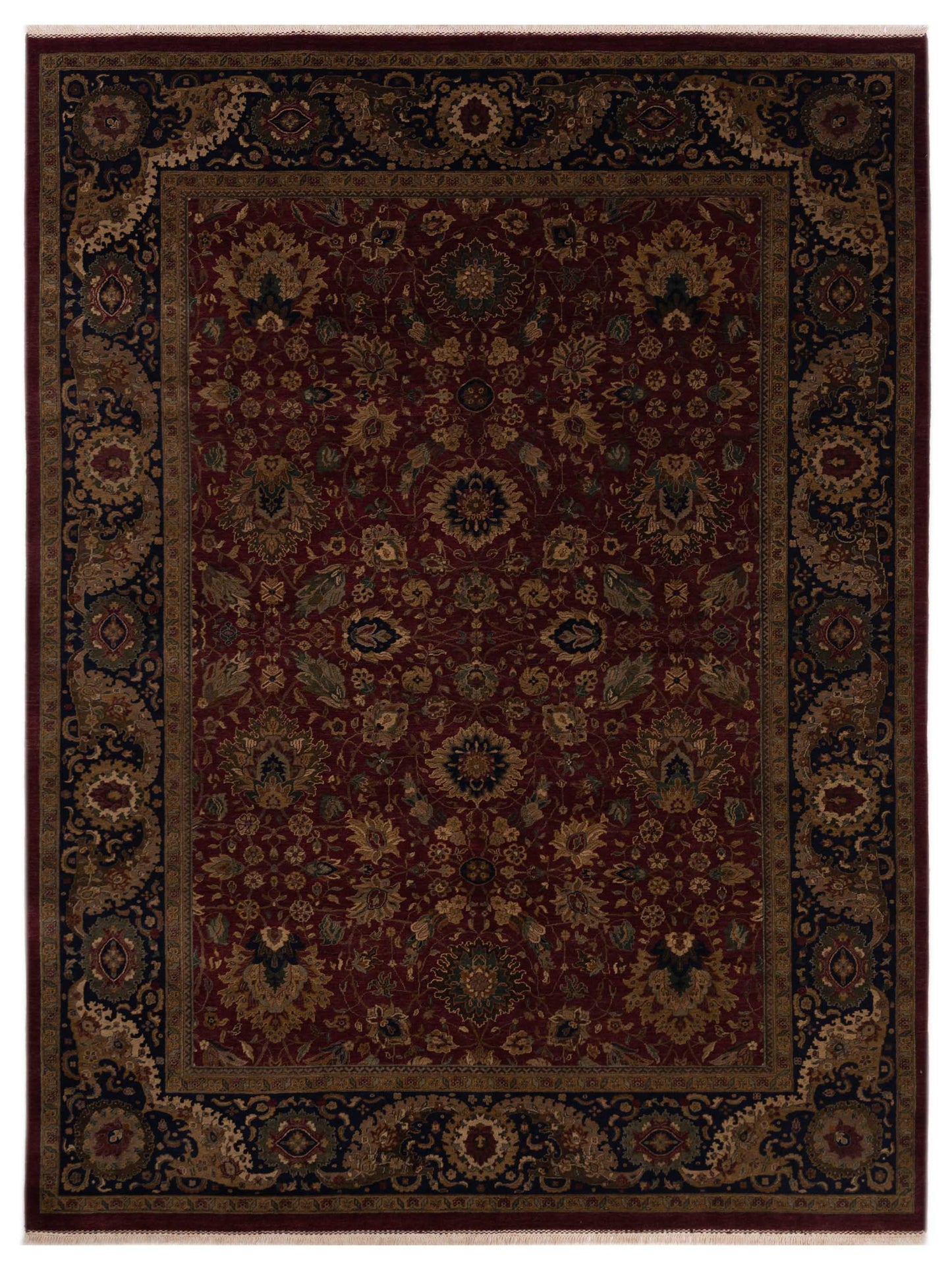 Rajpur Crown Burgundy Navy Transitional
