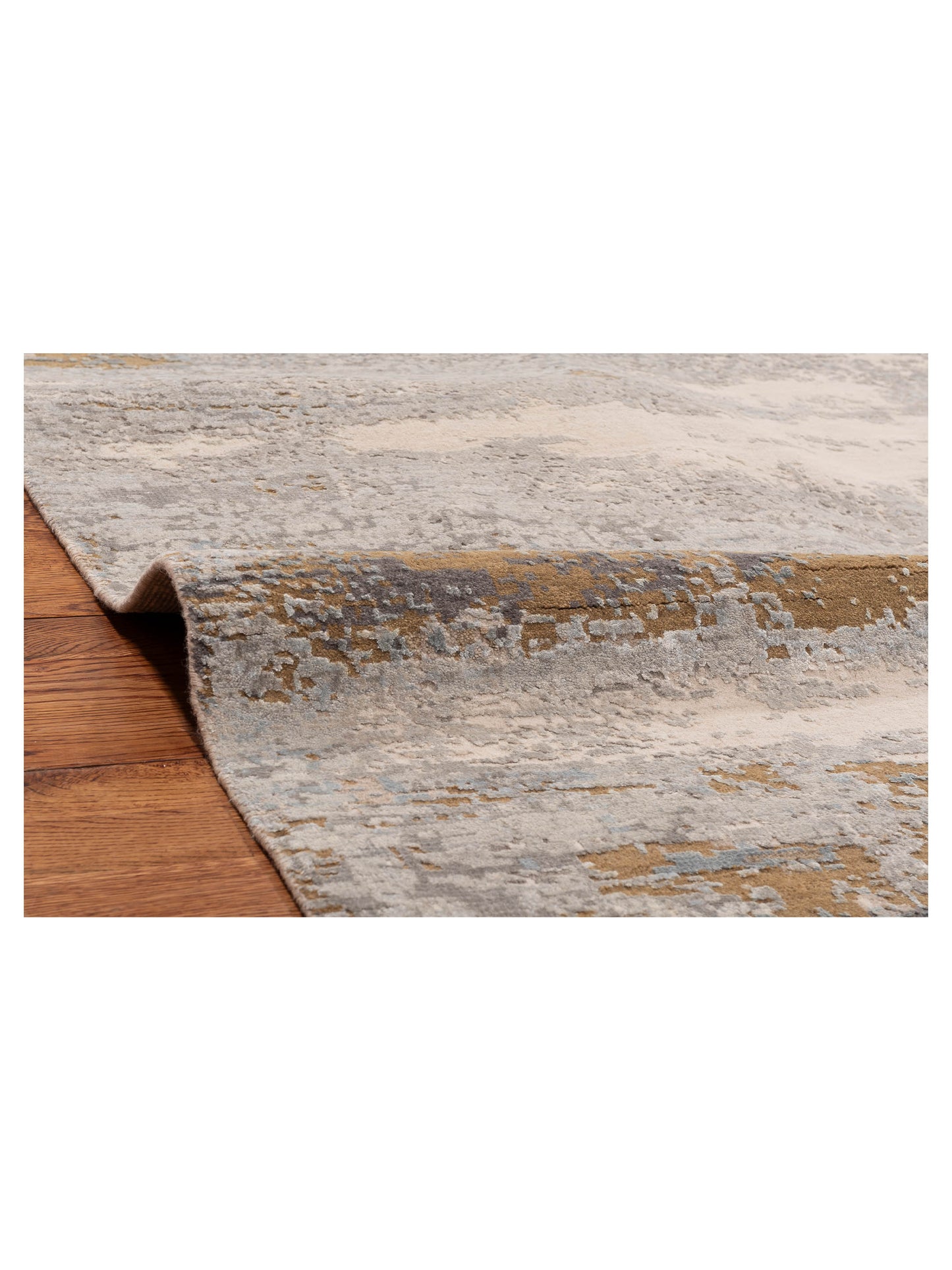 Tibetino 152944 Light Gray 8x10 Hand Knotted Rug