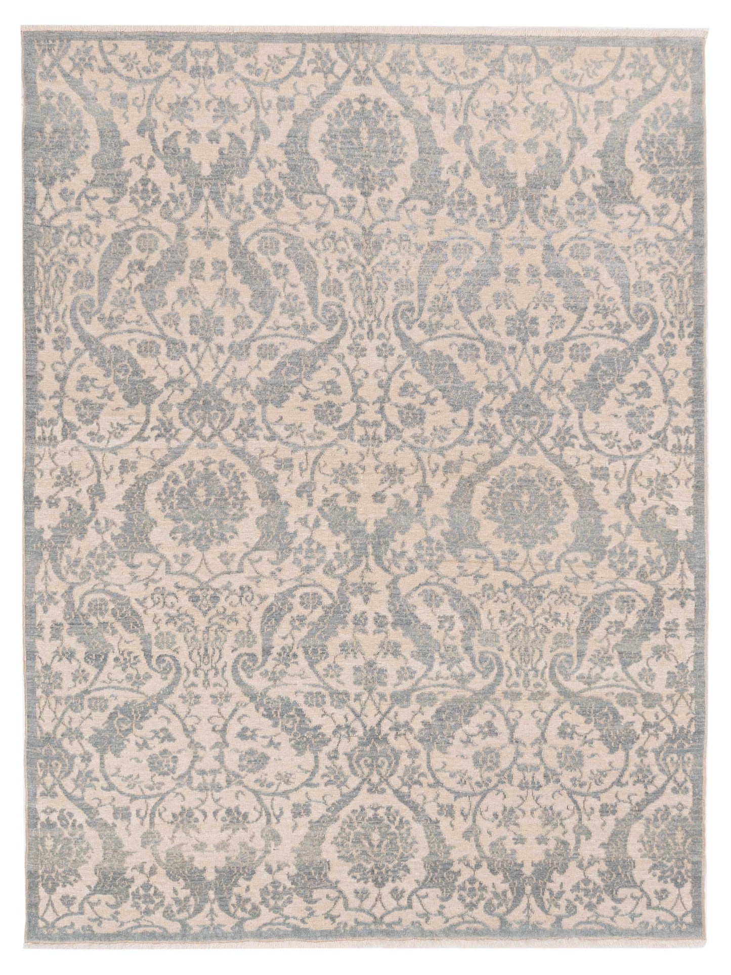 Pasha Defne Beige Ice Blue Transitional