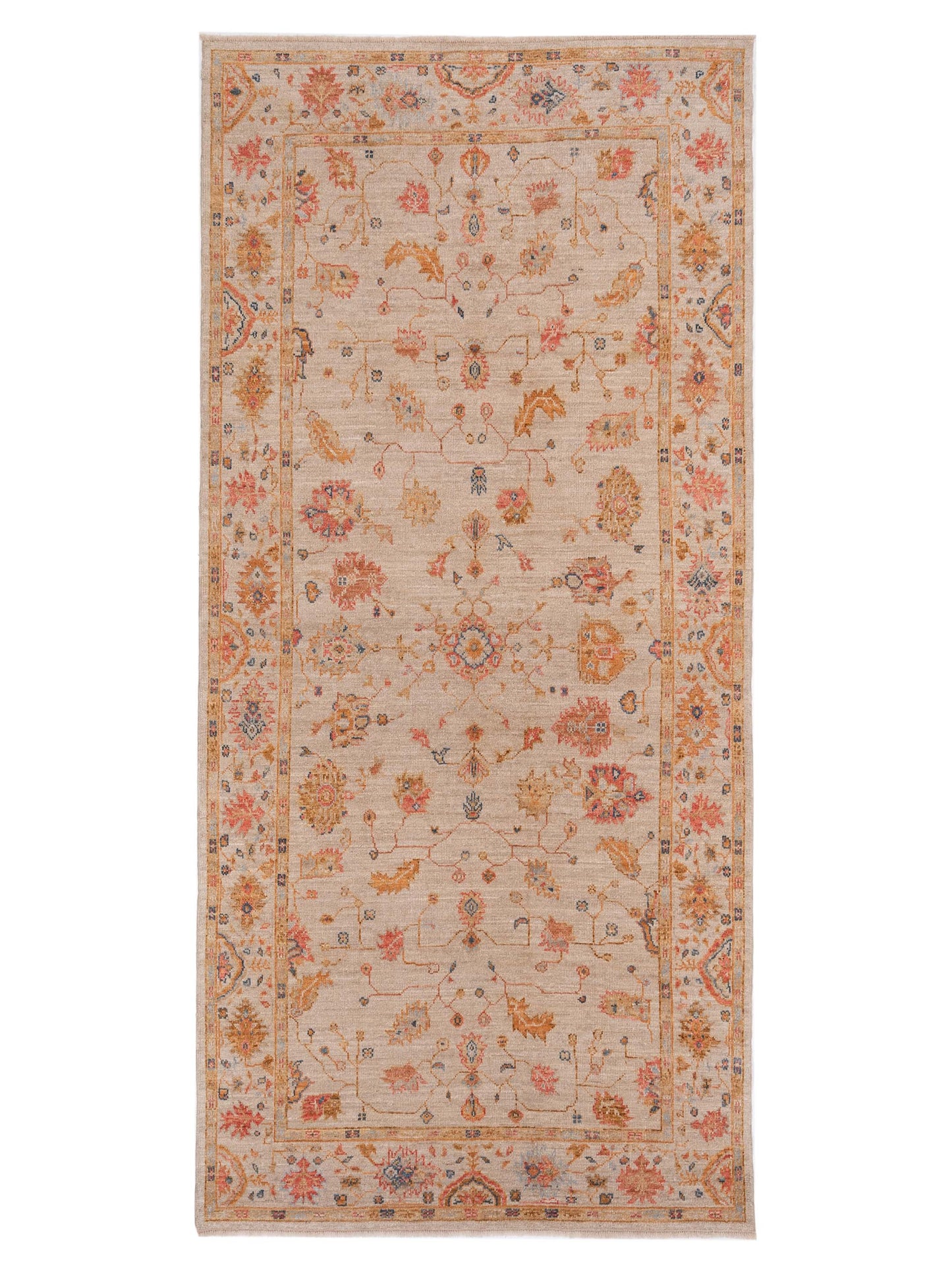 Anadol Angora Oushak Ivory Ivory Traditional