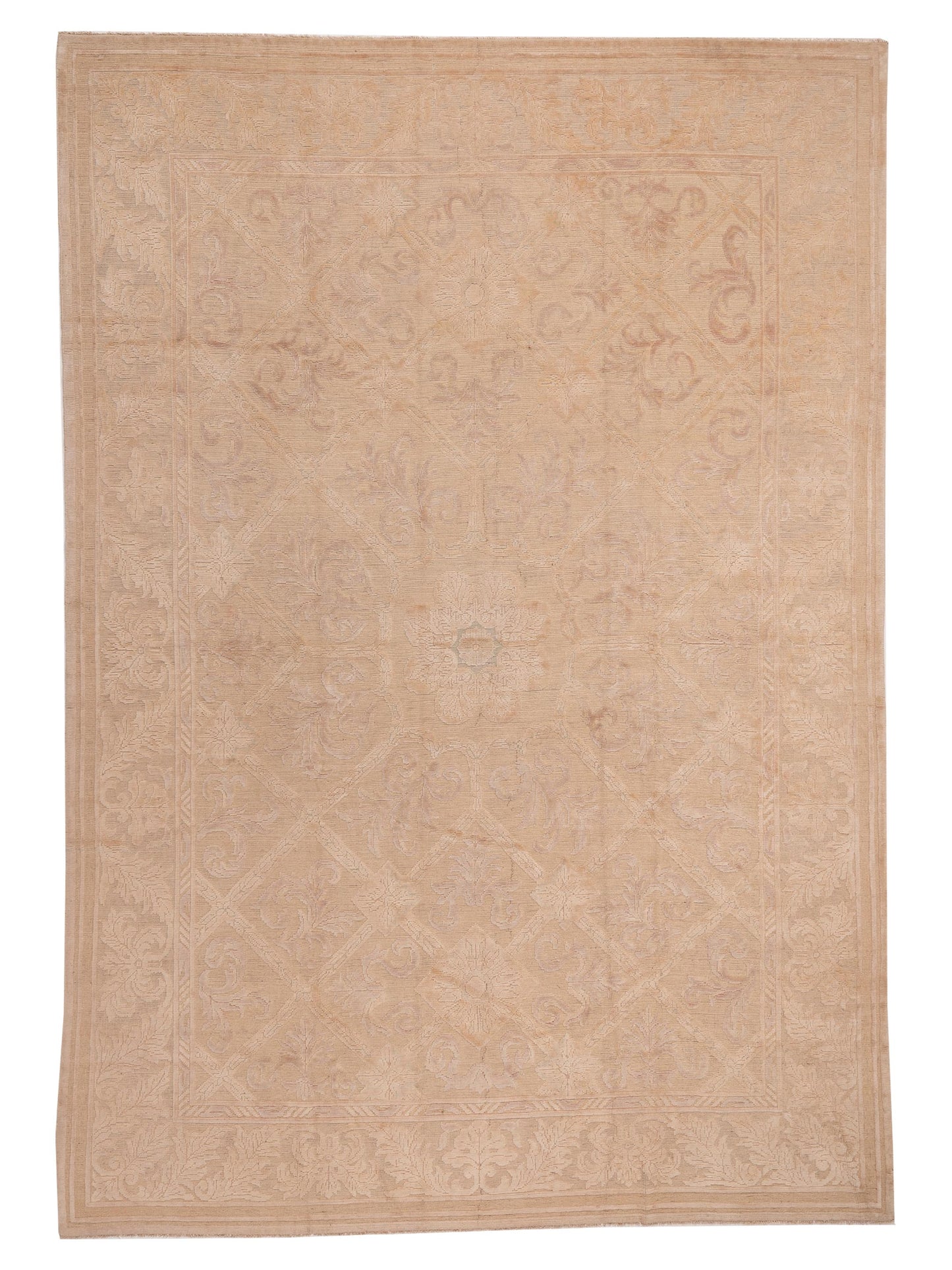 Pasha Vintage Beige Beige Traditional