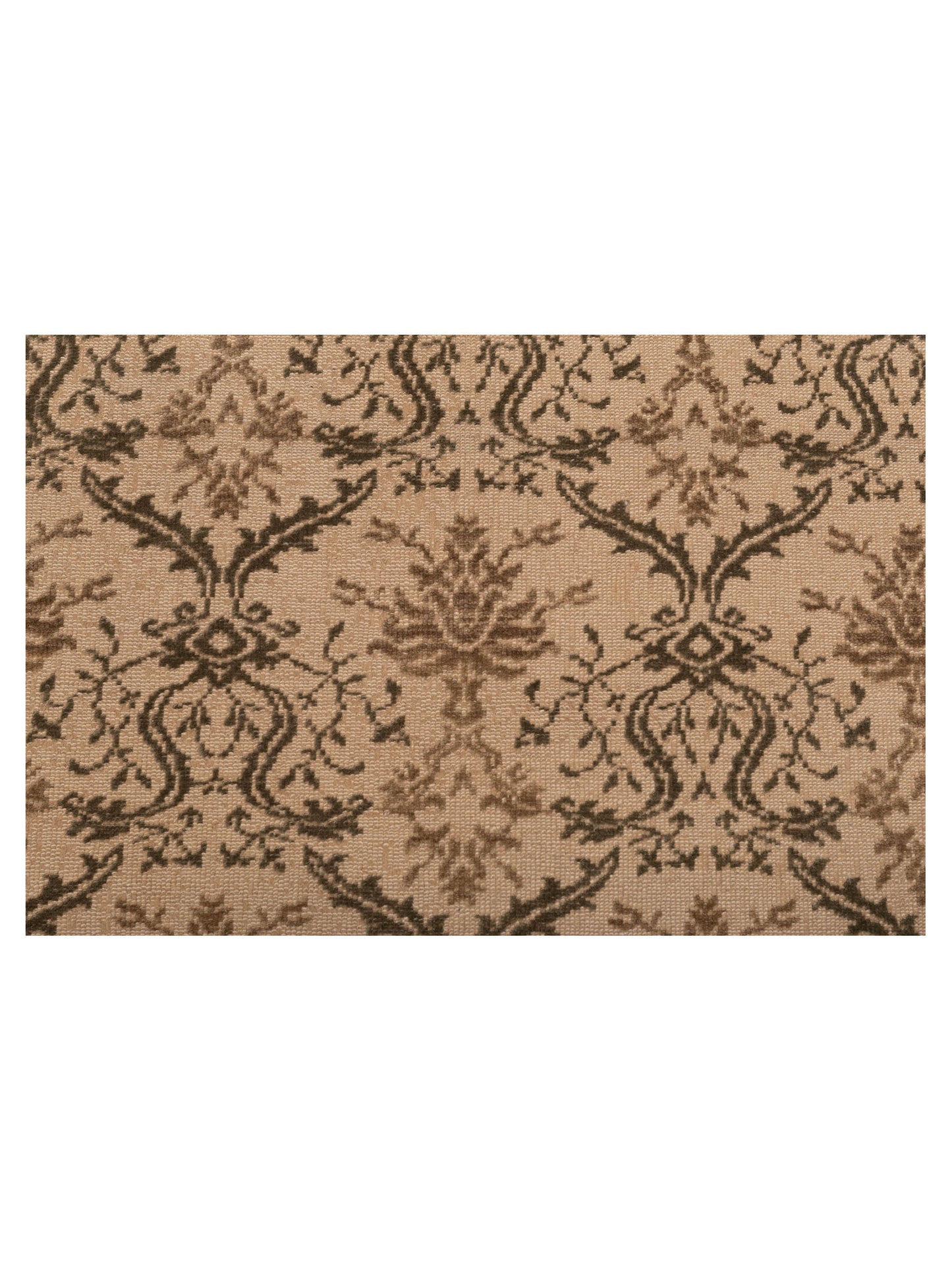 Antique Loom 108057 Beige Green 4.1x6.6 Hand Knotted Rug