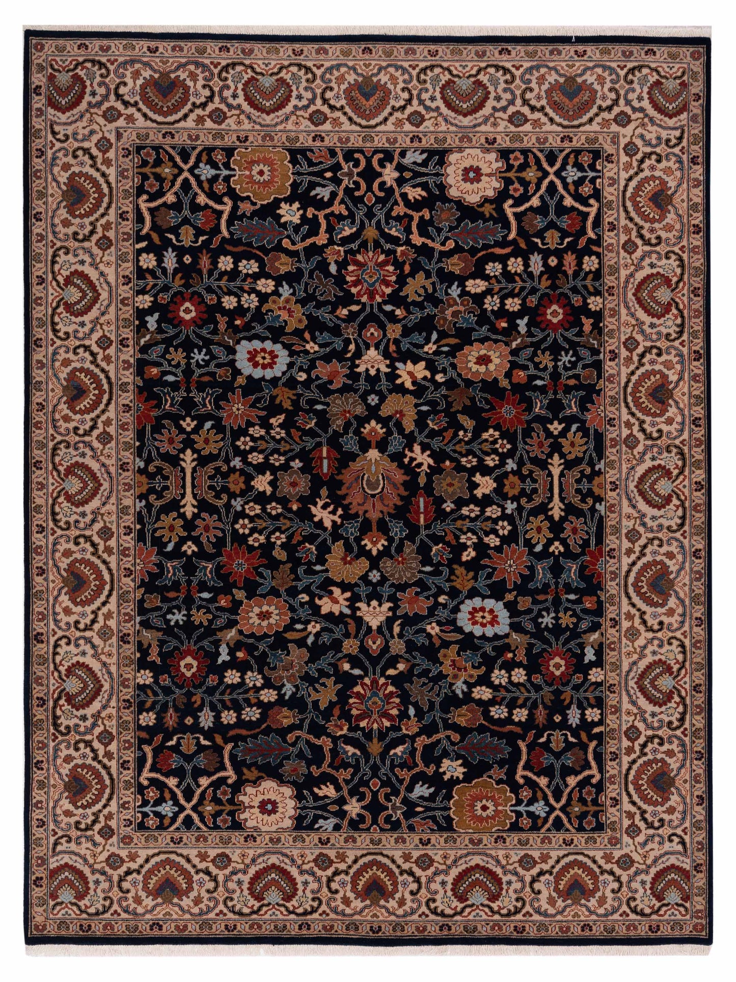 Rajpur Crown Navy Ivory Transitional
