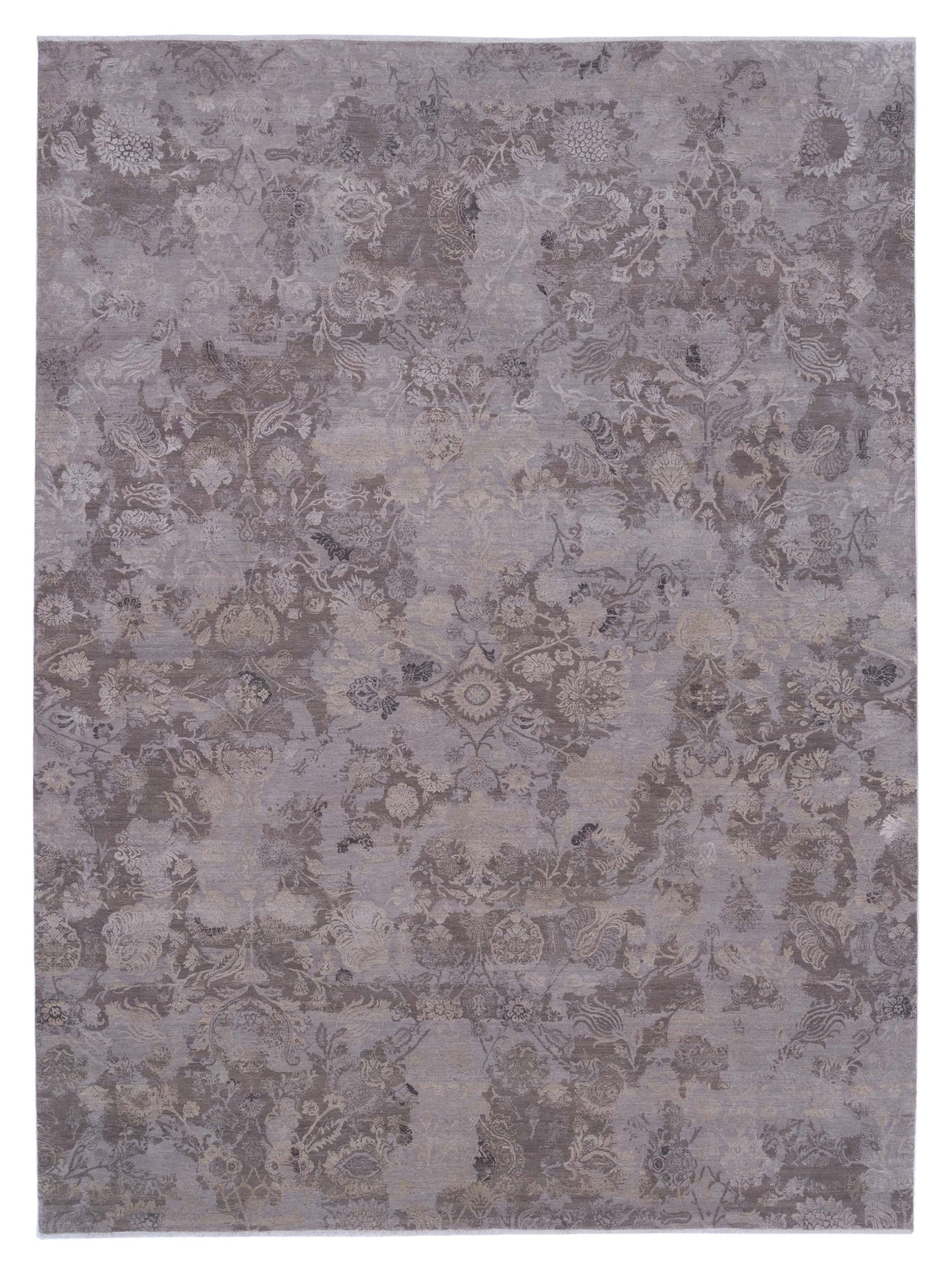 Rajpur Mastersilk Gray Gray Transitional