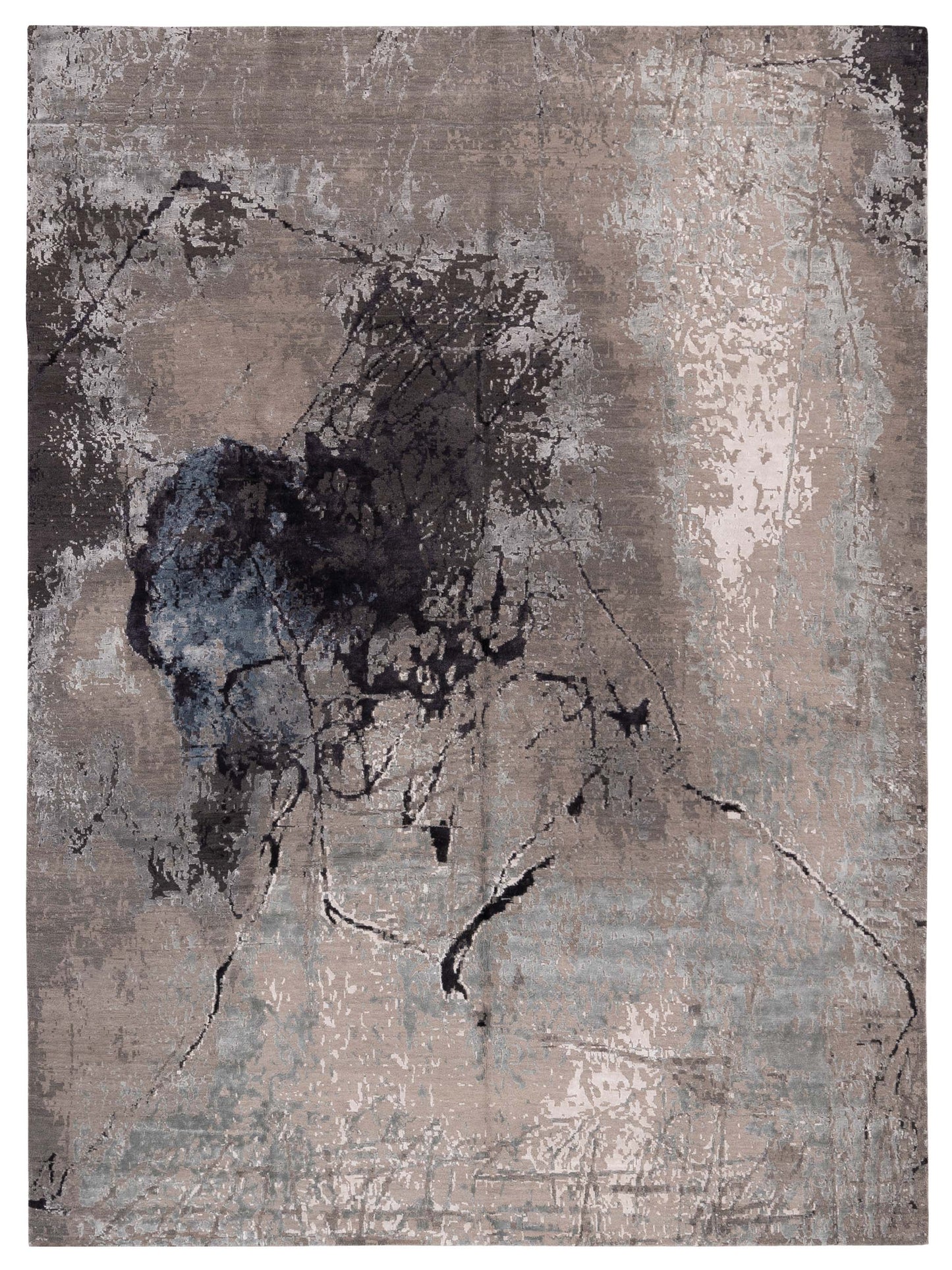 Siena Tibetino Gray Gray Contemporary