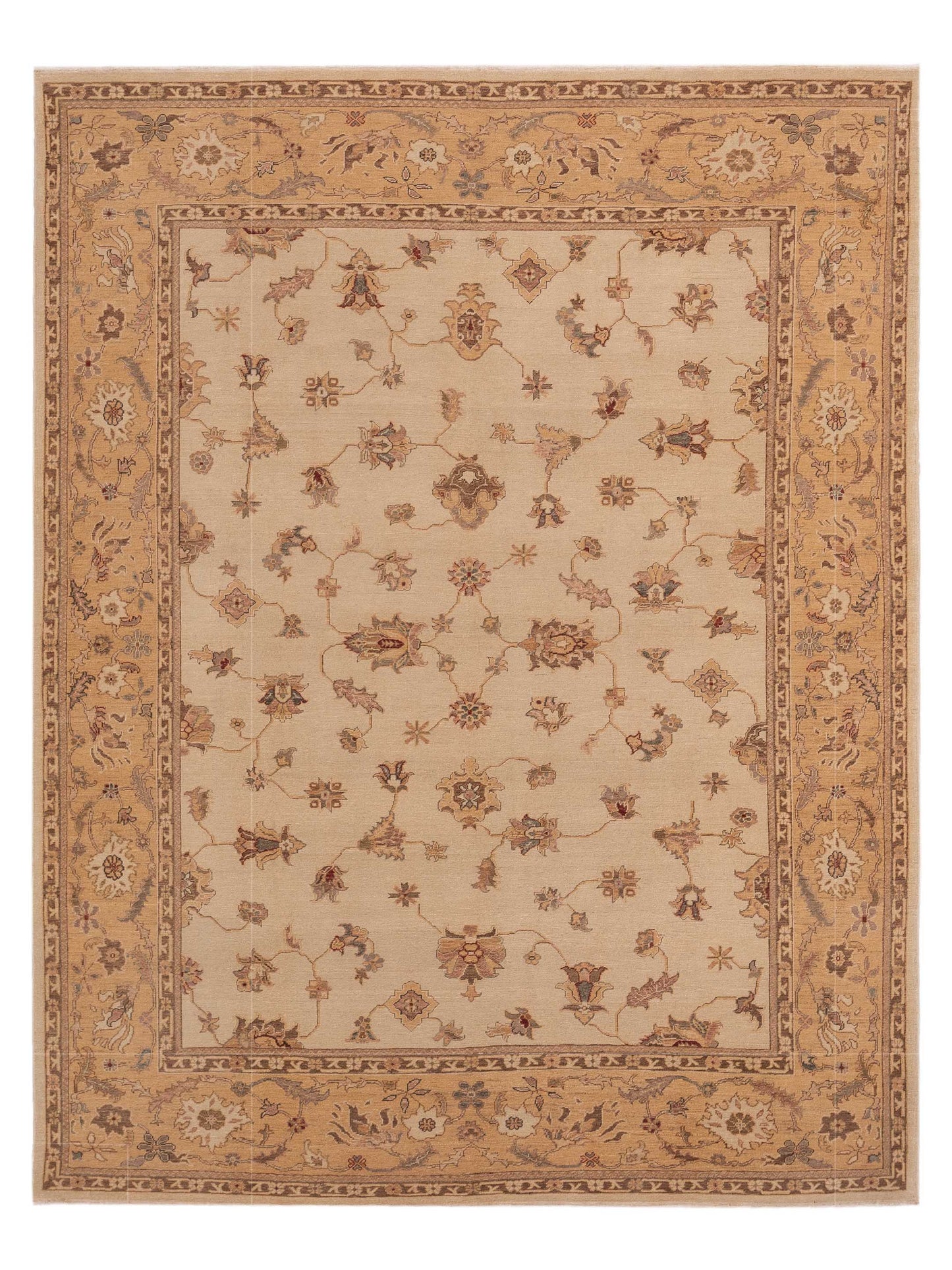 Pasha Turkish Elvan Ivory Gold Traditional