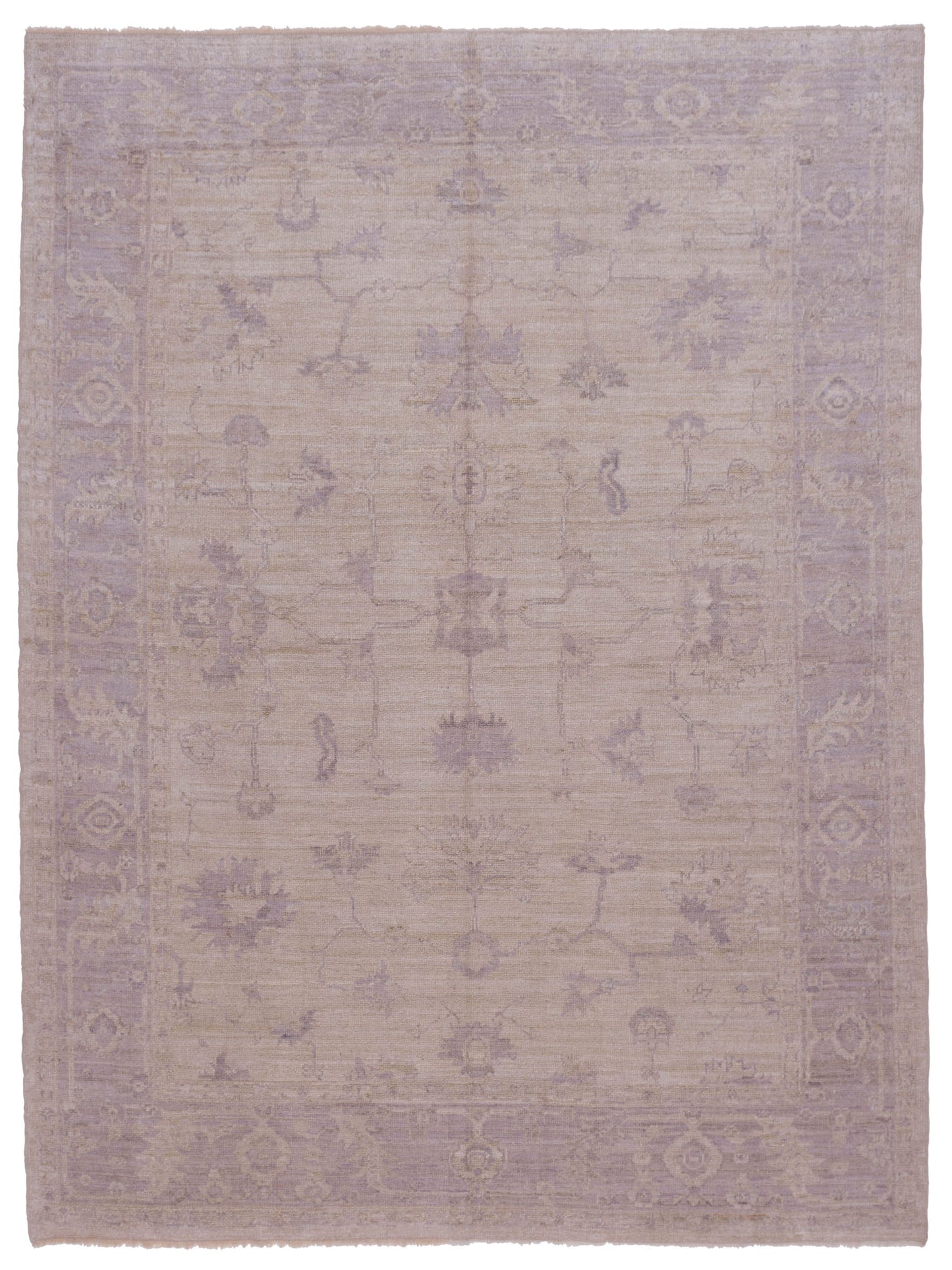Anadol Angora Oushak Ivory Gray Traditional