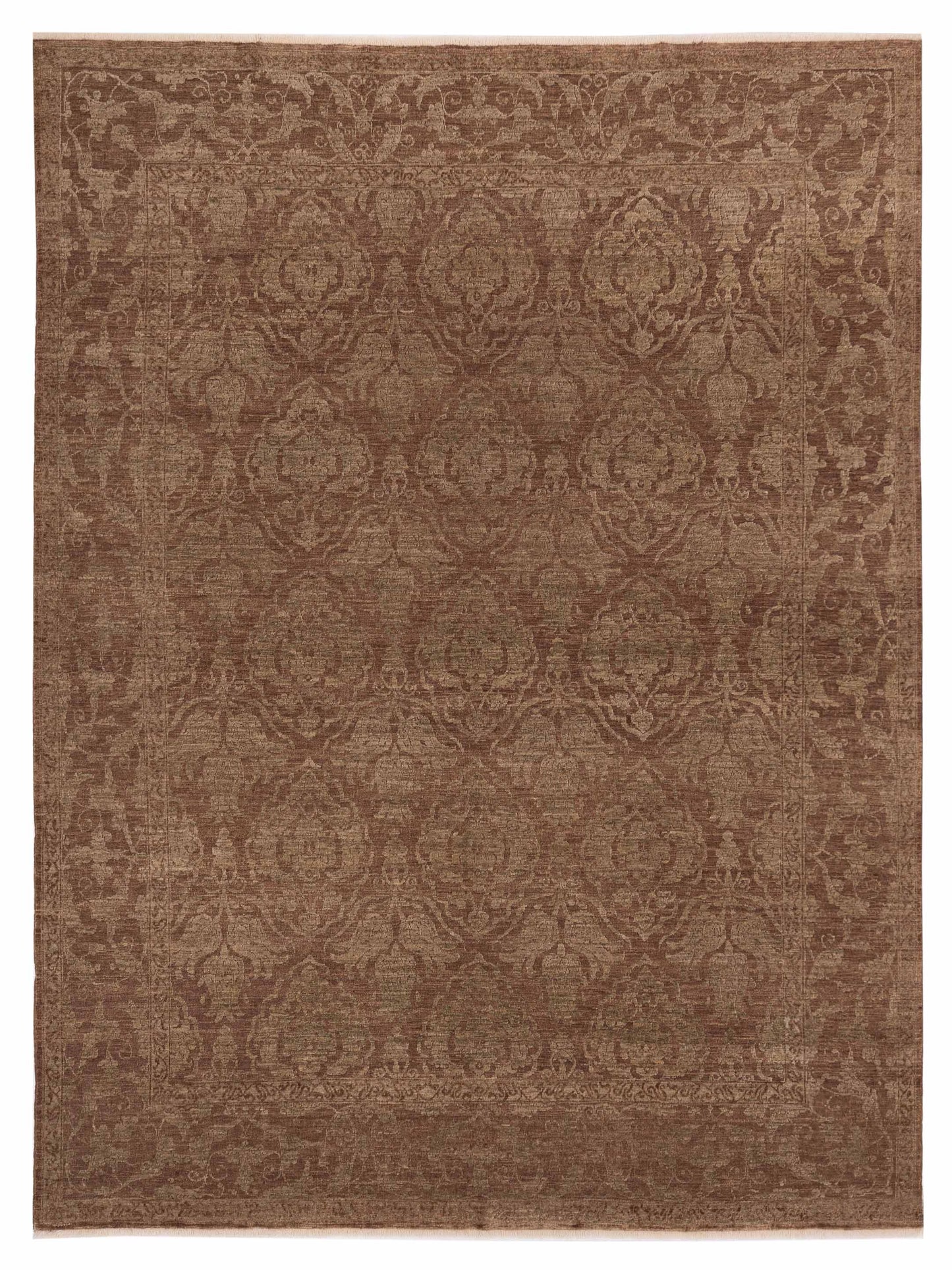 Pasha Defne Dark Brown Green Transitional