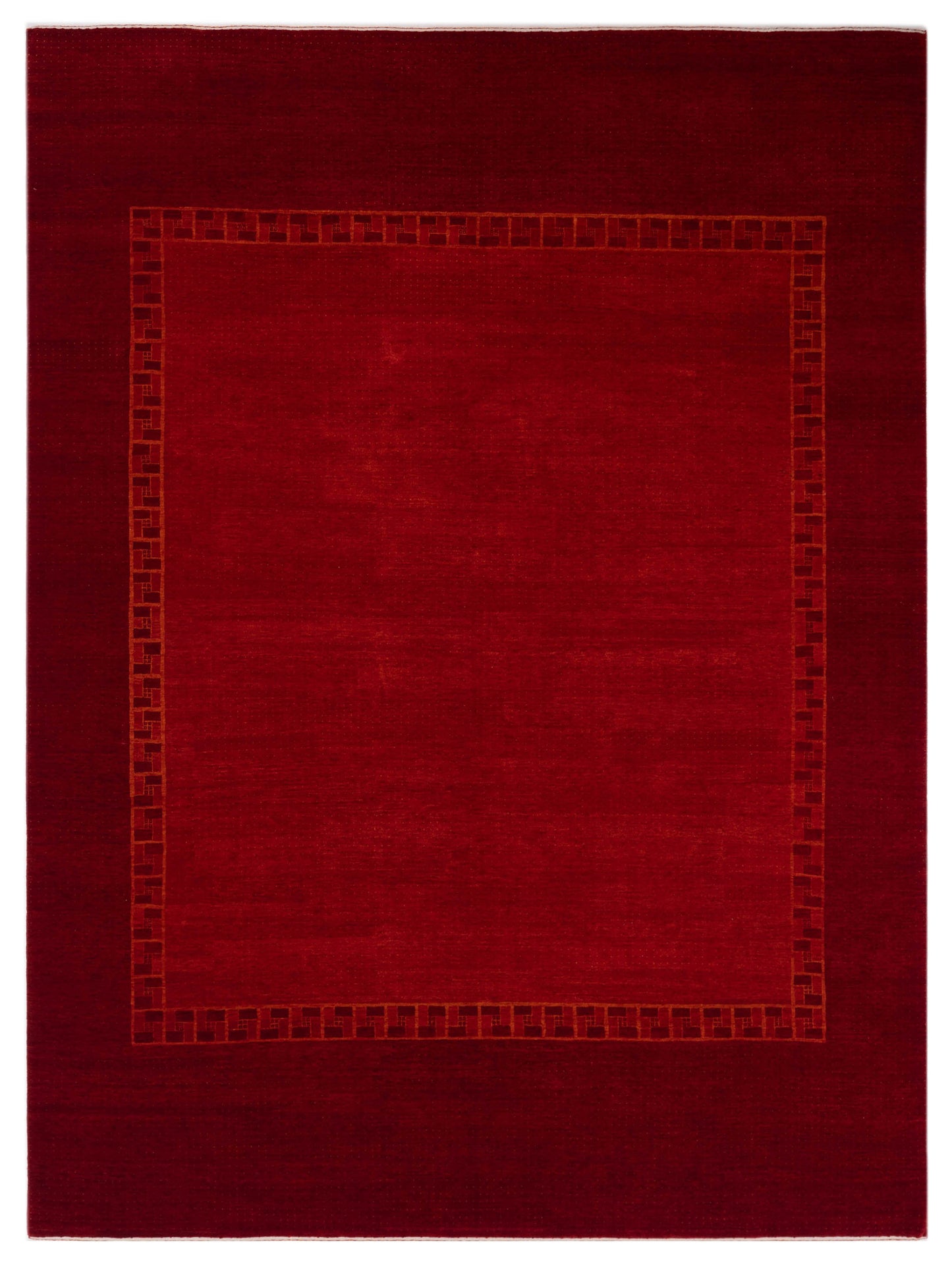 Siena Loribaft Orange Red Contemporary