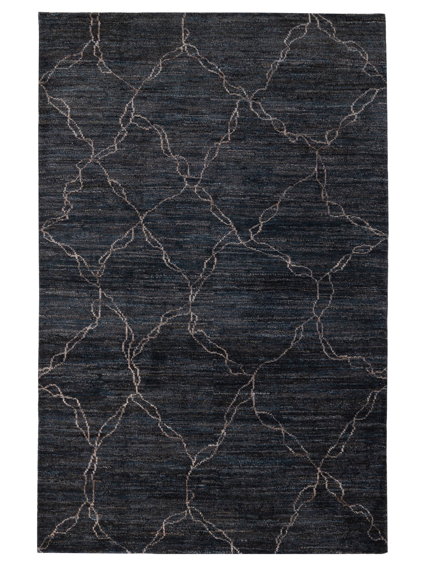Siena Tibetino Blue Charcoal Contemporary
