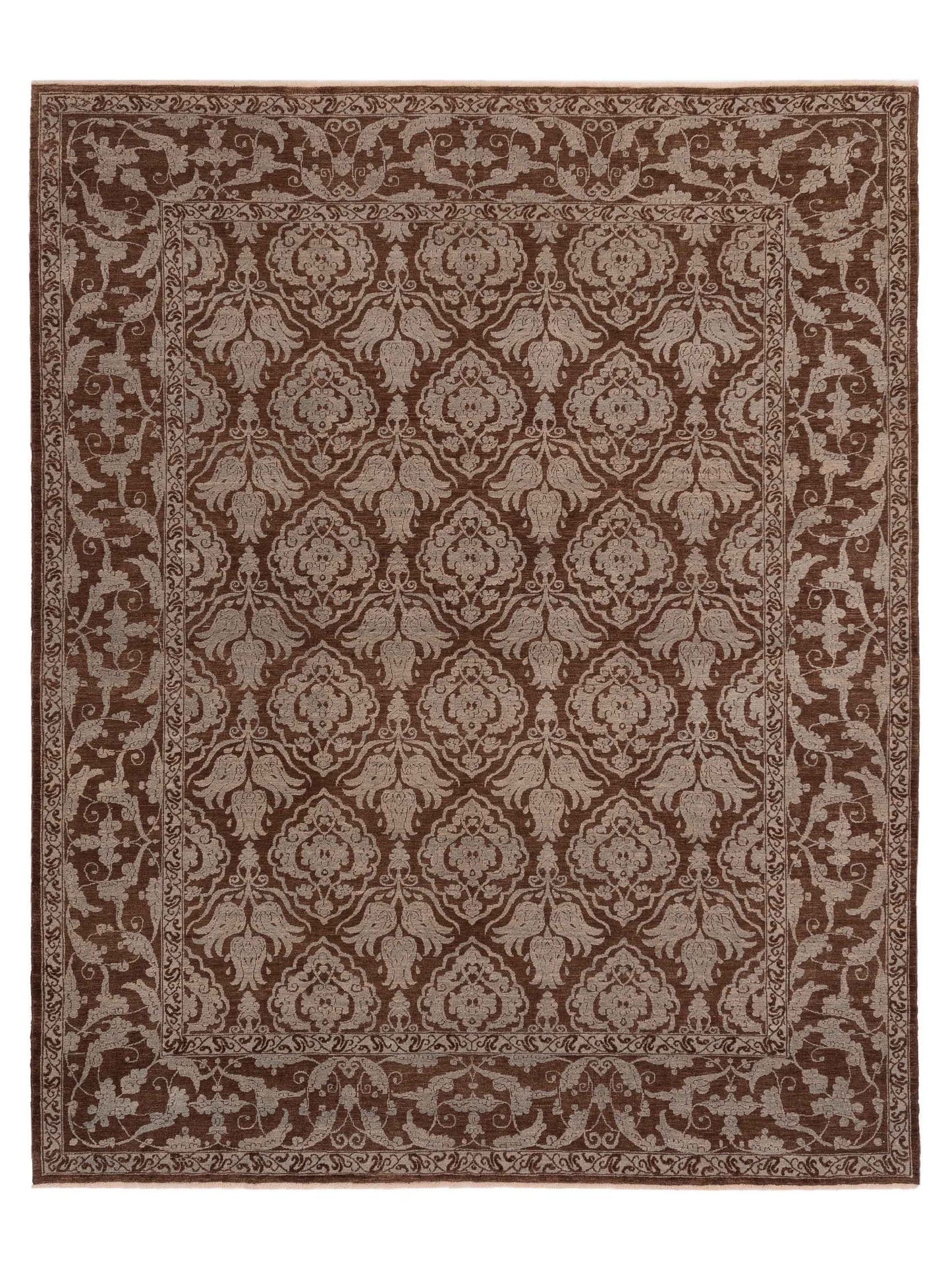 Pasha Defne Brown Ice Blue Transitional