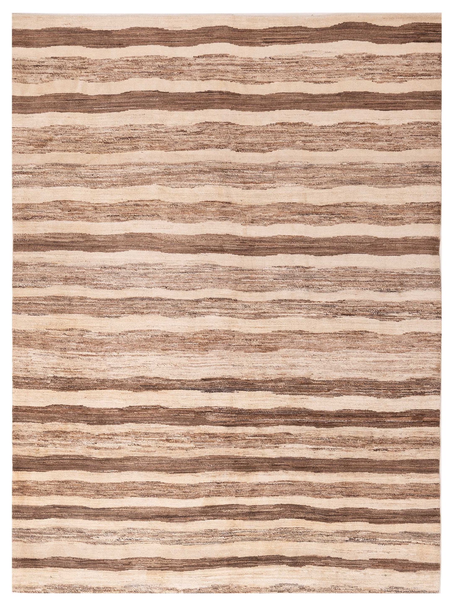 Siena Tibetino Brown Ivory Contemporary