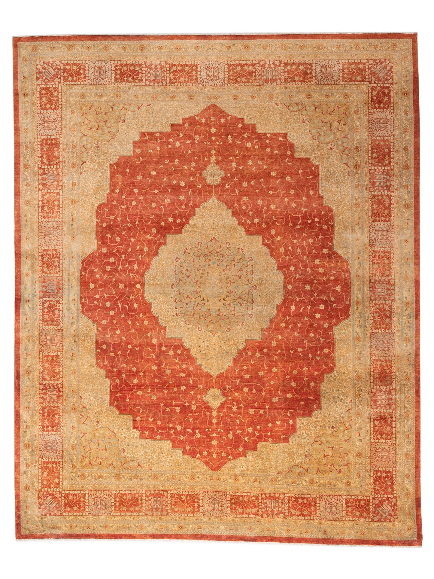 Rajpur Haji Jalili Rust Gold Transitional