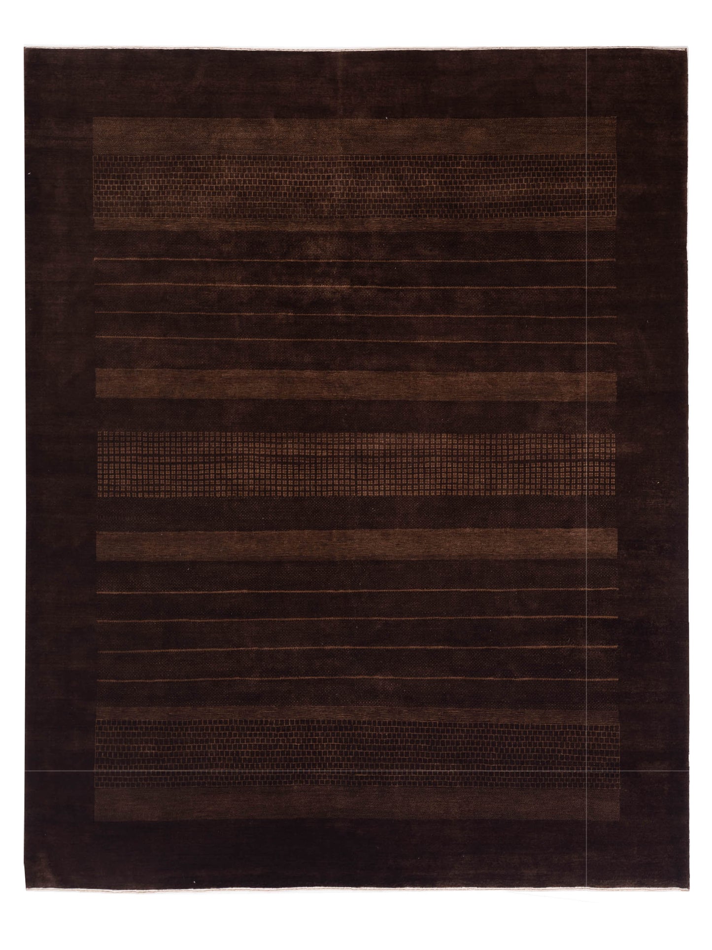 Siena Loribaft Brown Brown Contemporary