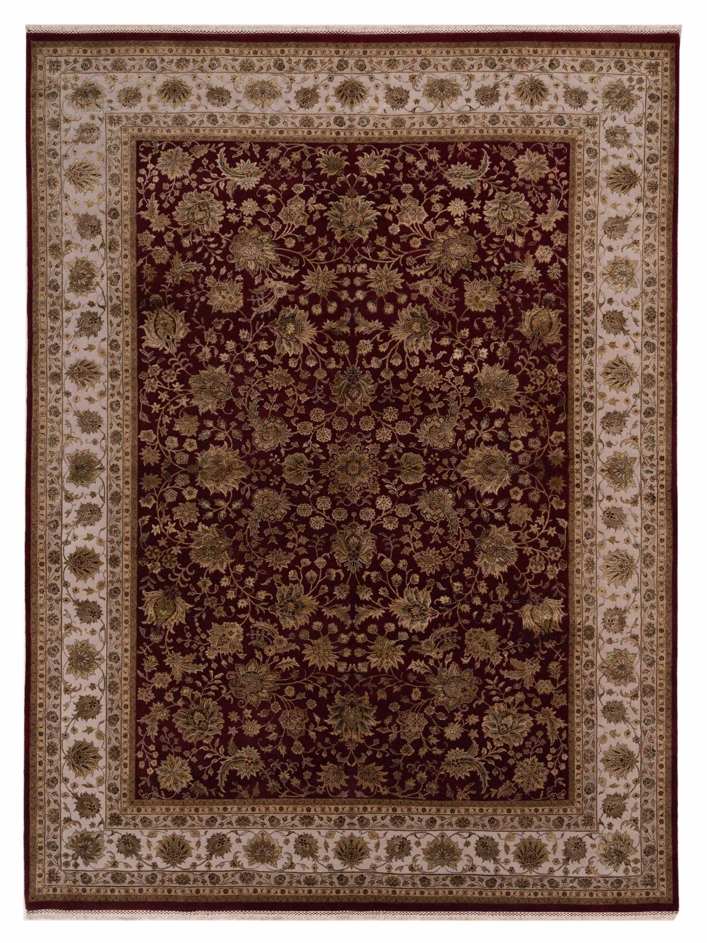 Rajpur Imperial Silk Red Beige Traditional