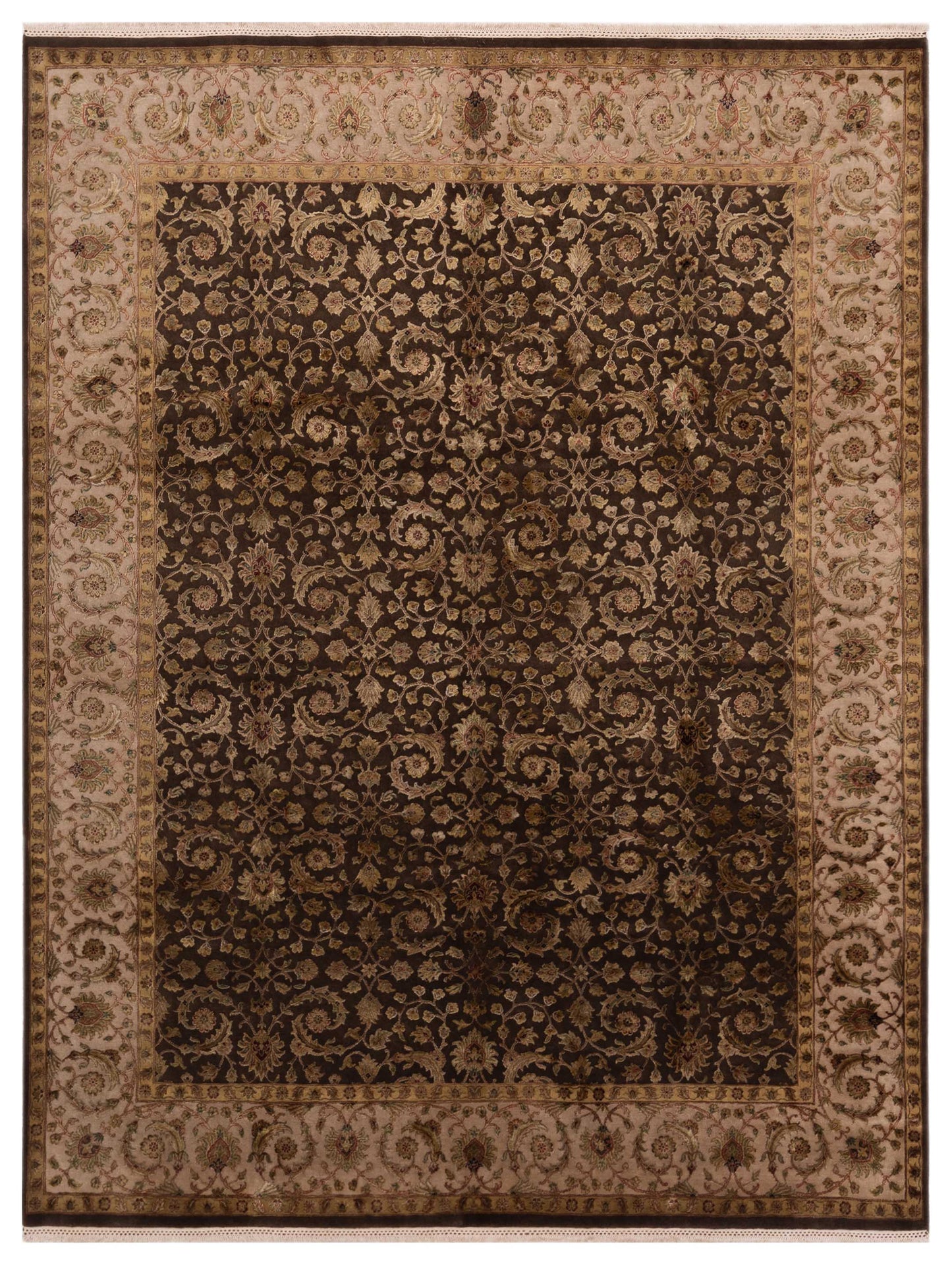Rajpur Imperial Silk Brown Beige Traditional