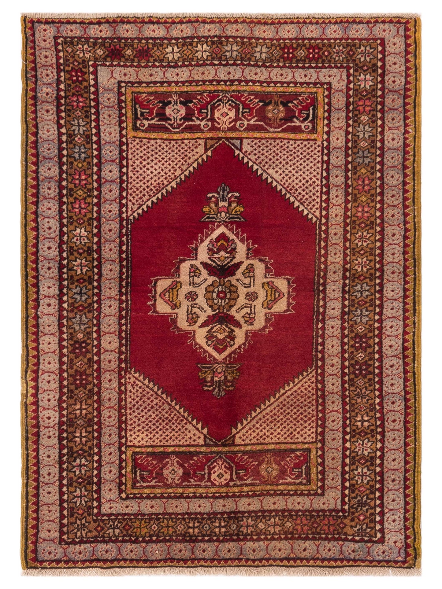 Pasha Old Anatolian Red Brown Traditional