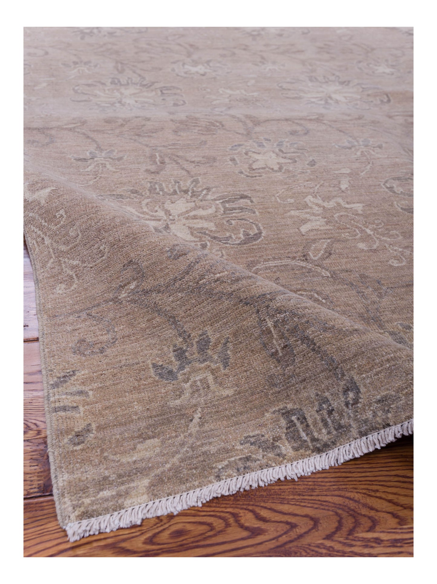 Laila 108800 Brown 7.10x9.2 Hand Knotted Rug