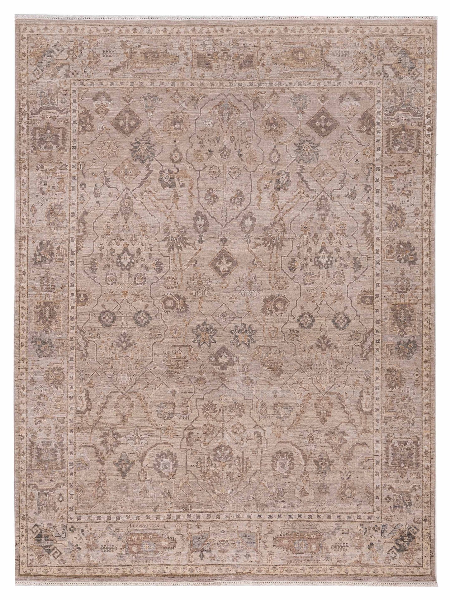 Rajpur Vintage Revival Brown Brown Traditional