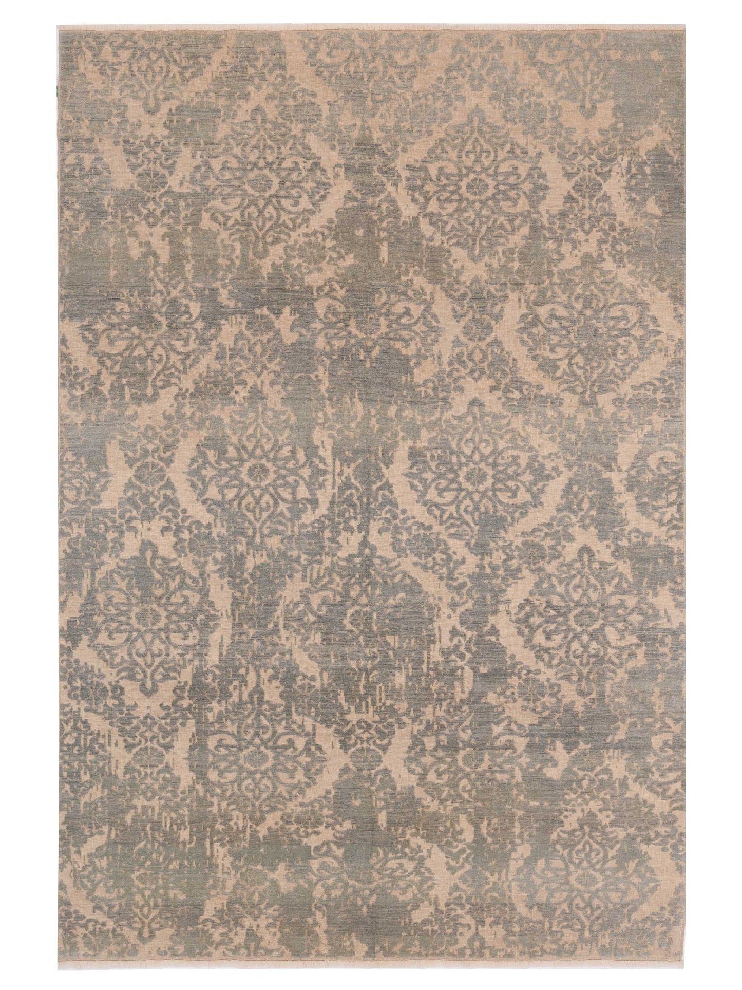 Pasha Defne Ivory Ice Blue Transitional