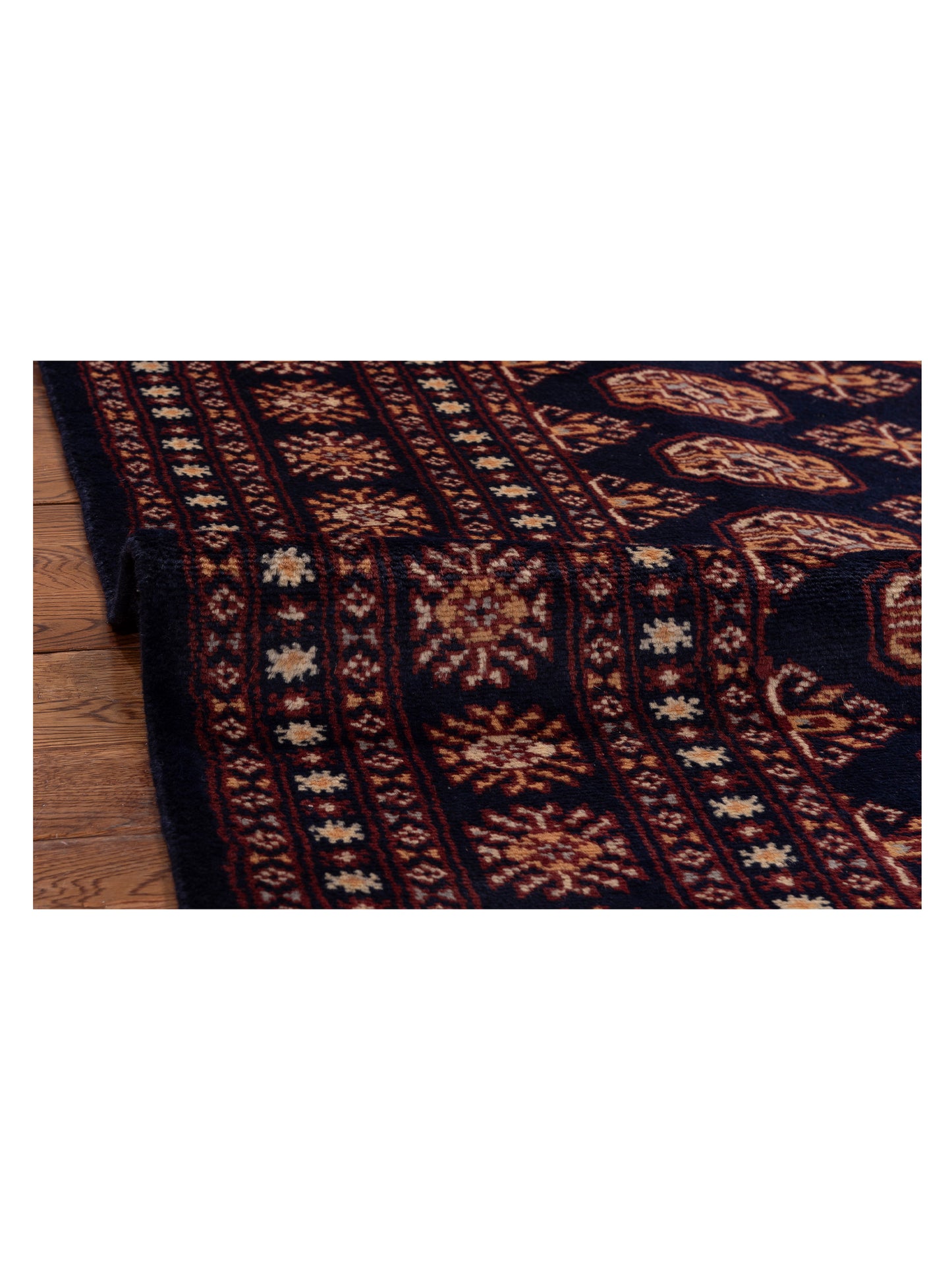 Bokhara 151572 Black 6.1x9.5 Hand Knotted Rug