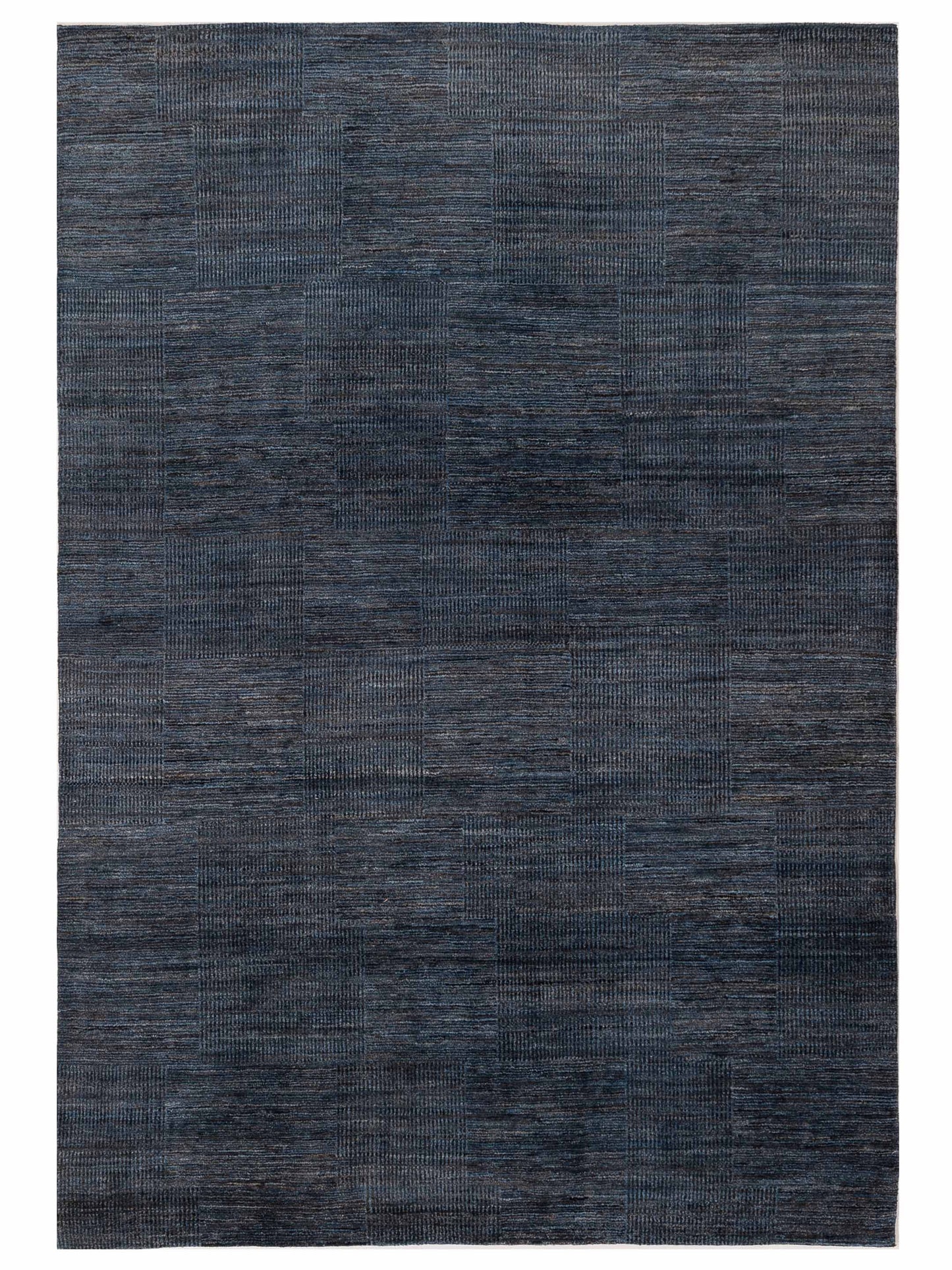 Siena Tibetino Blue Brown Contemporary