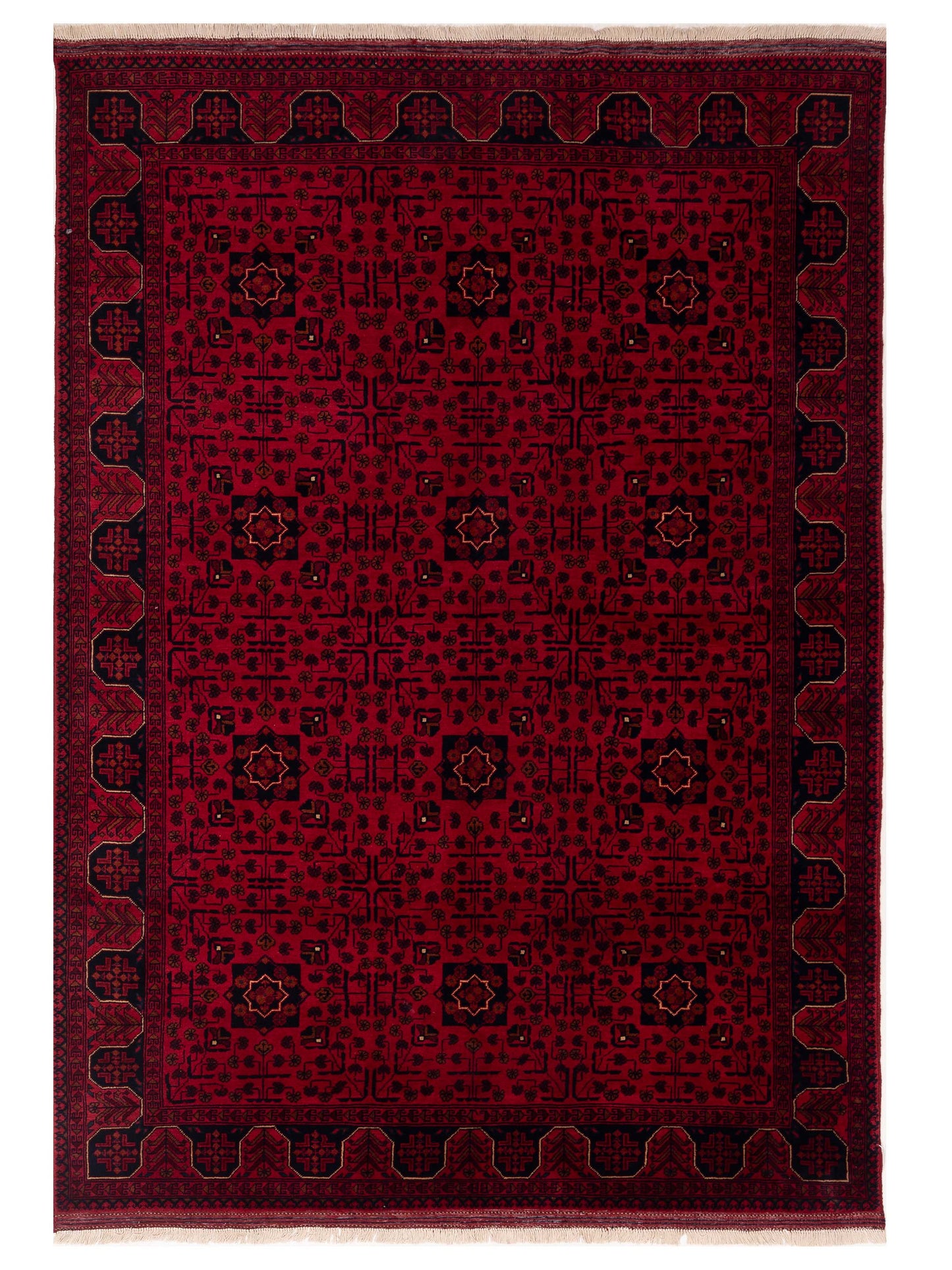 Nomad Afghan Belcik Red Navy Tribal