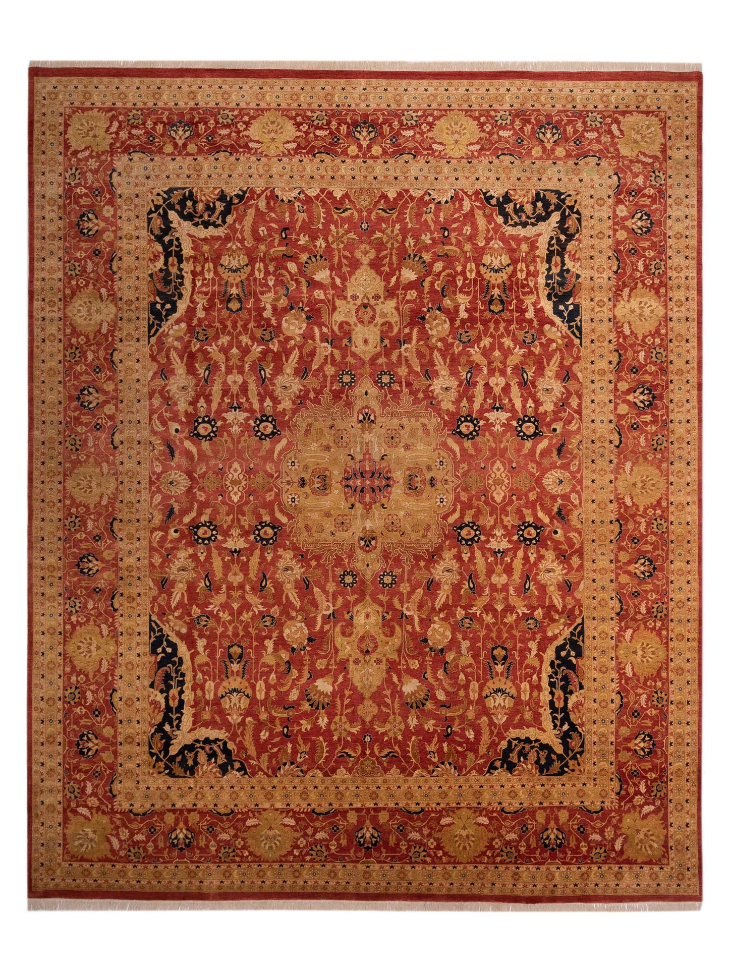 Rajpur Haji Jalili Rust Gold Transitional