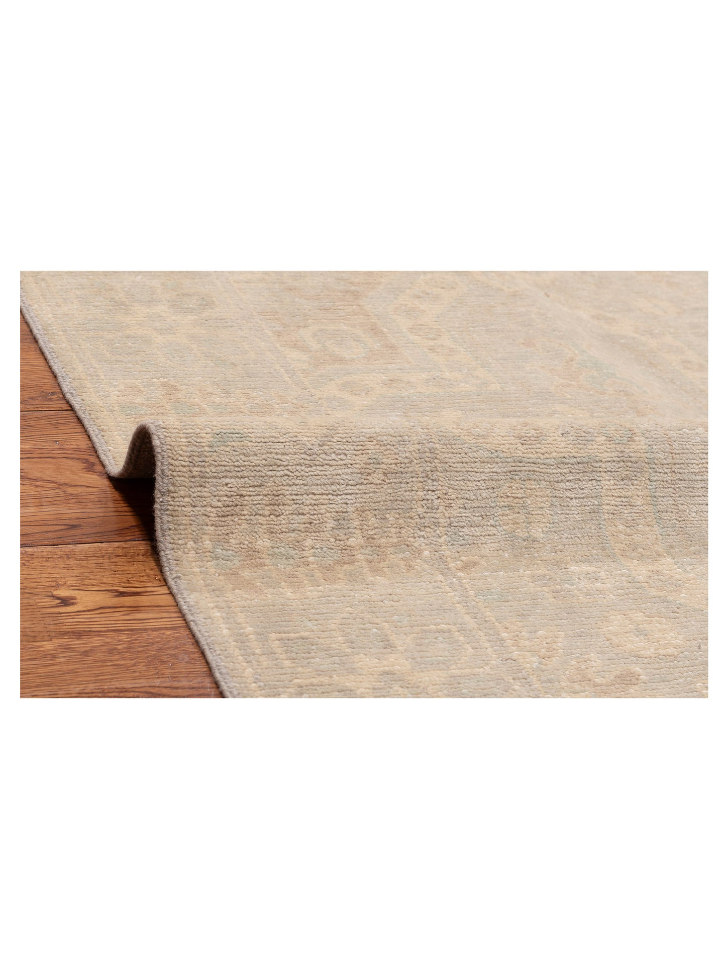 Andalusia 153637 Silver Green 10.2x13.6 Hand Knotted Rug