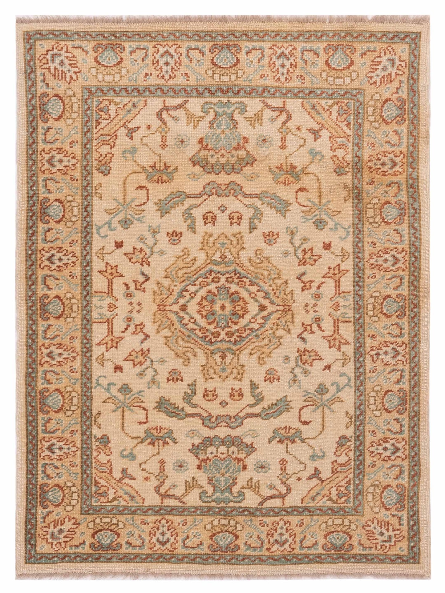 Pasha Anadol Oushak Beige Beige Traditional