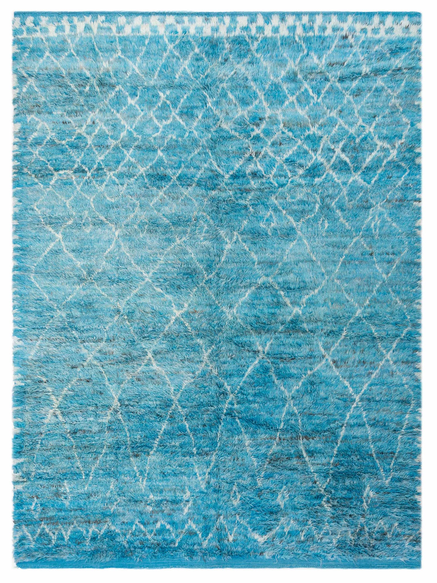 Pasha Berber Turquoise Contemporary