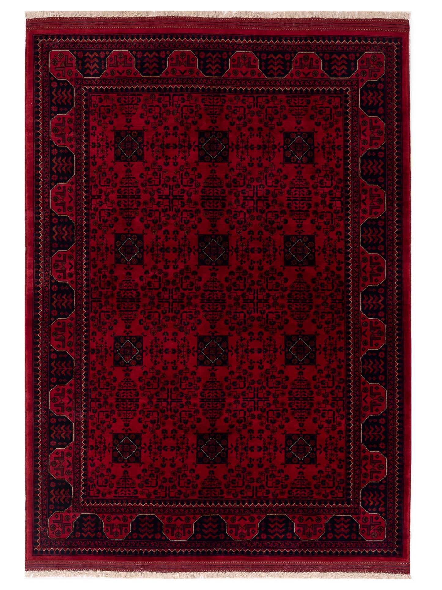 Nomad Afghan Belcik Red Navy Tribal