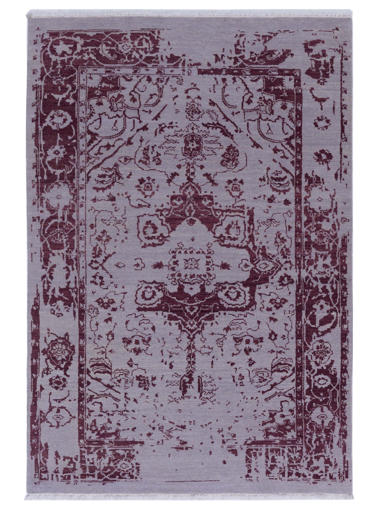 Siena Tibetino Silver Brown Contemporary