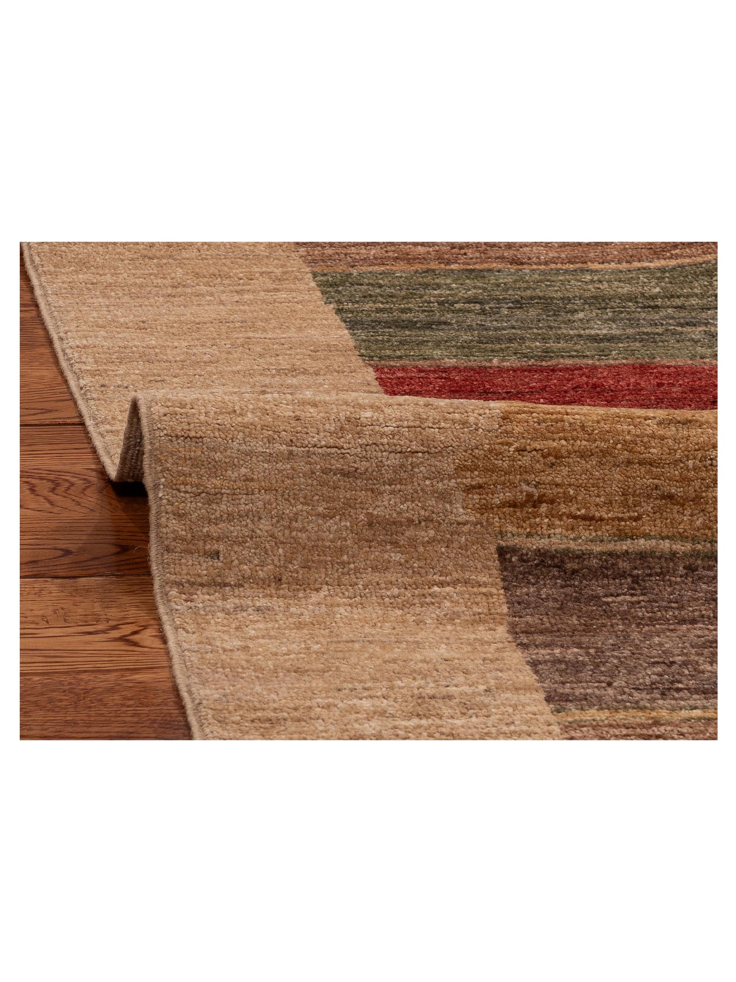 Gabbeh 93974 Multi 4.11x6.5 Hand Knotted Rug