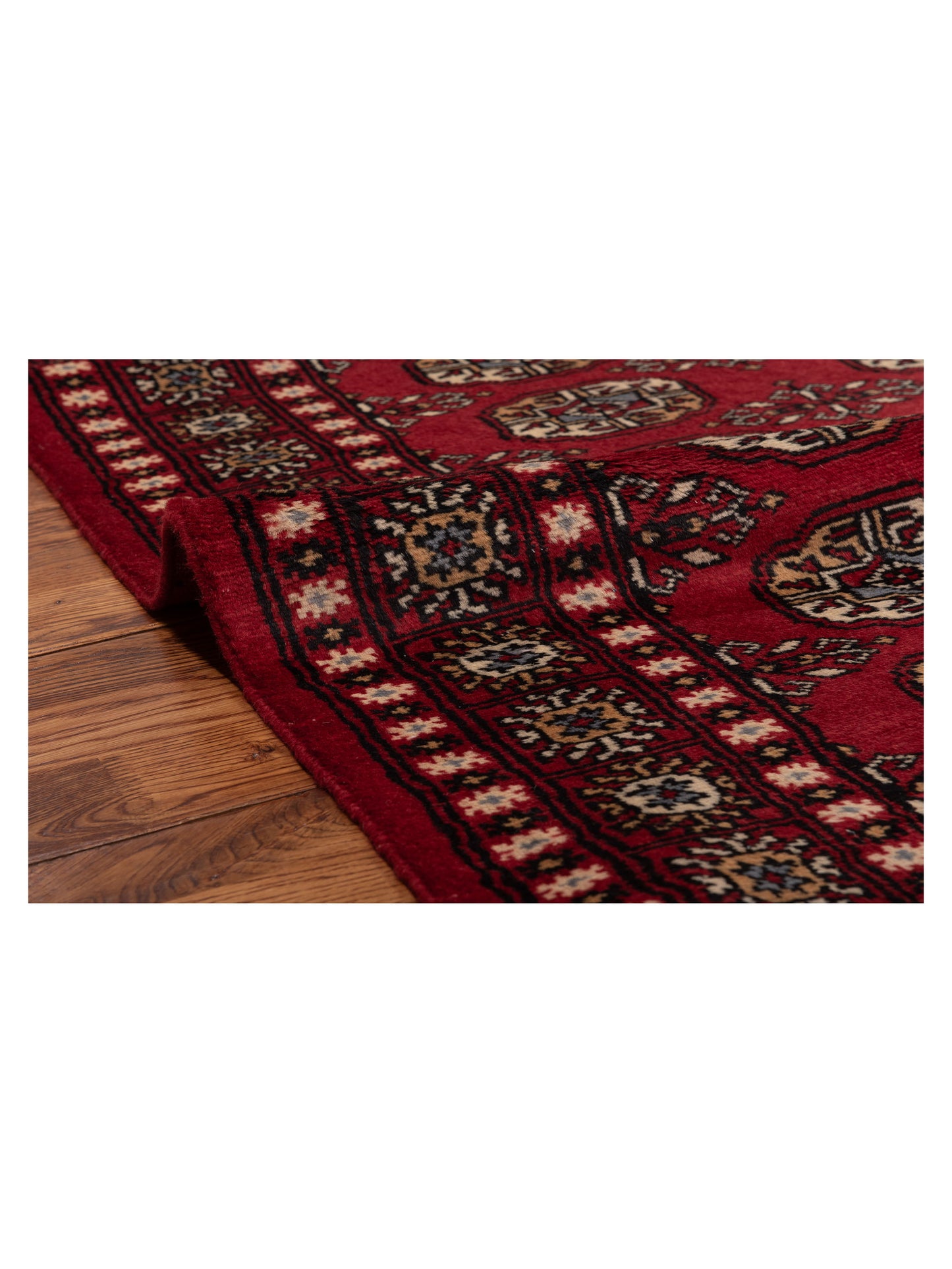 Bokhara 145575 Red Red 3.1x5.1 Hand Knotted Rug